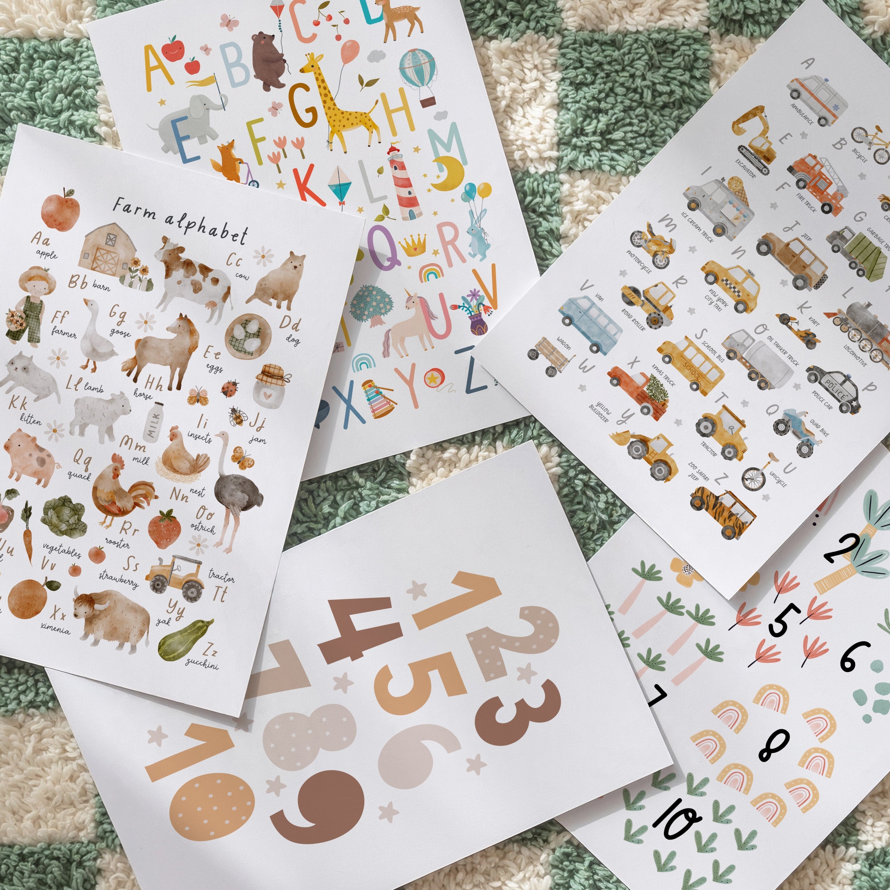 Alphabet & Numbers