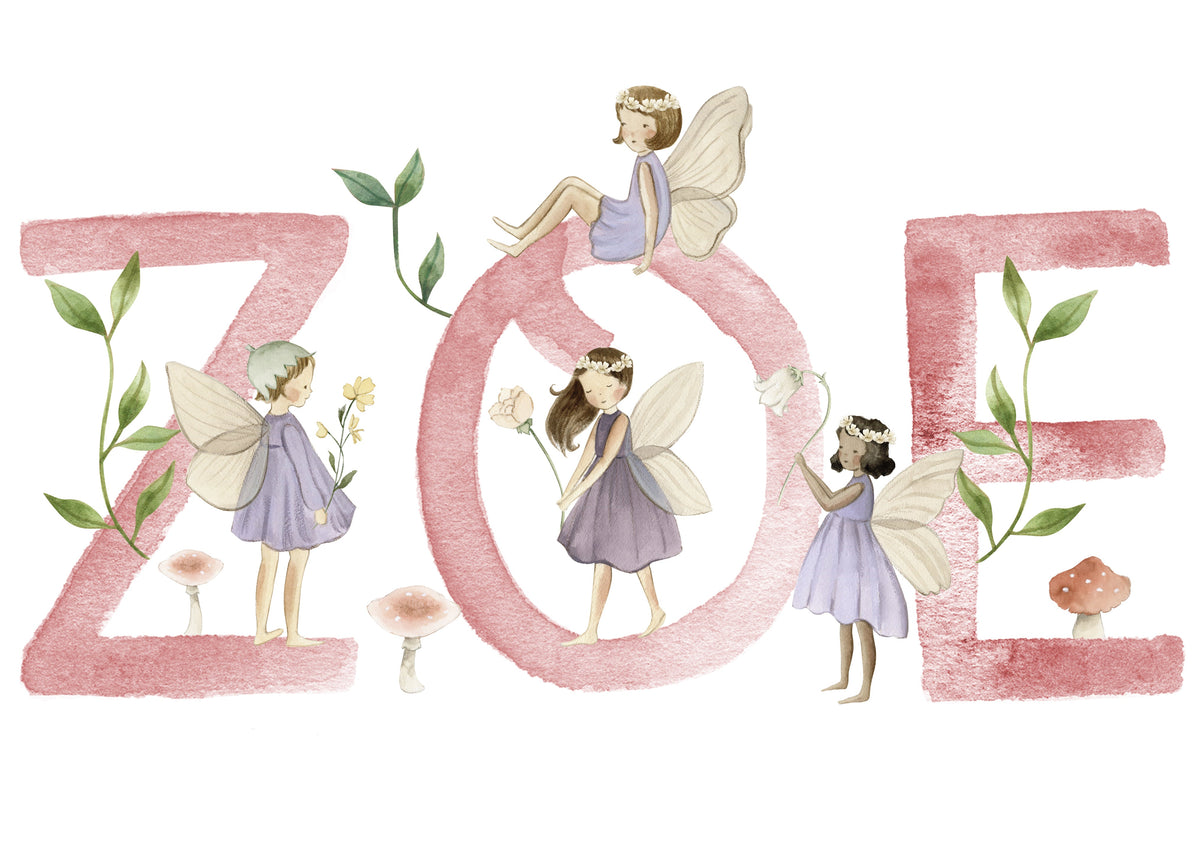 Fairy Personalised Prints