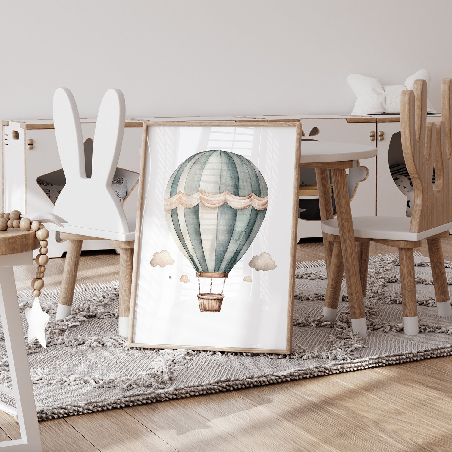 Hot Air Balloon Print