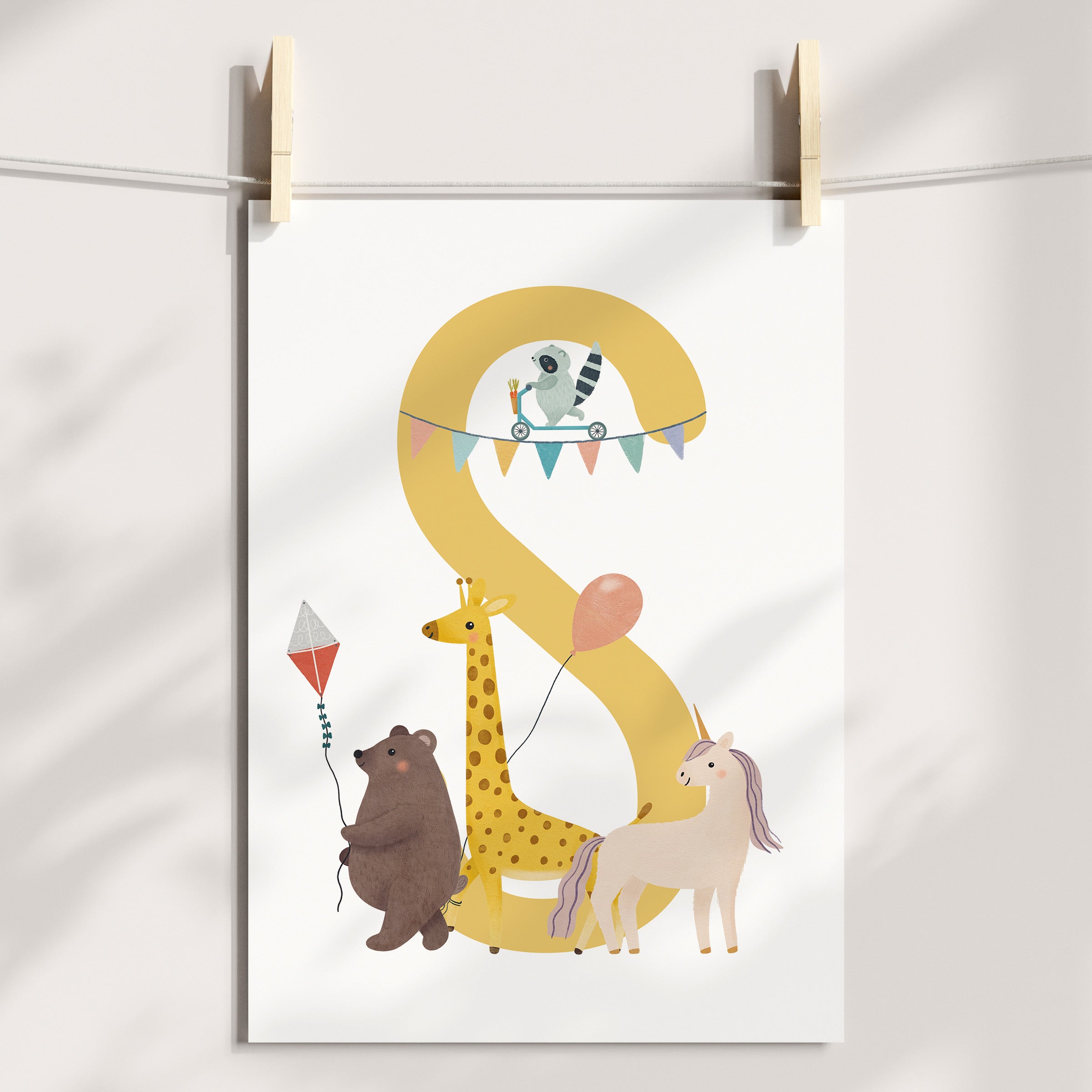 Little Adventure Alphabet, Numbers & Initial Prints
