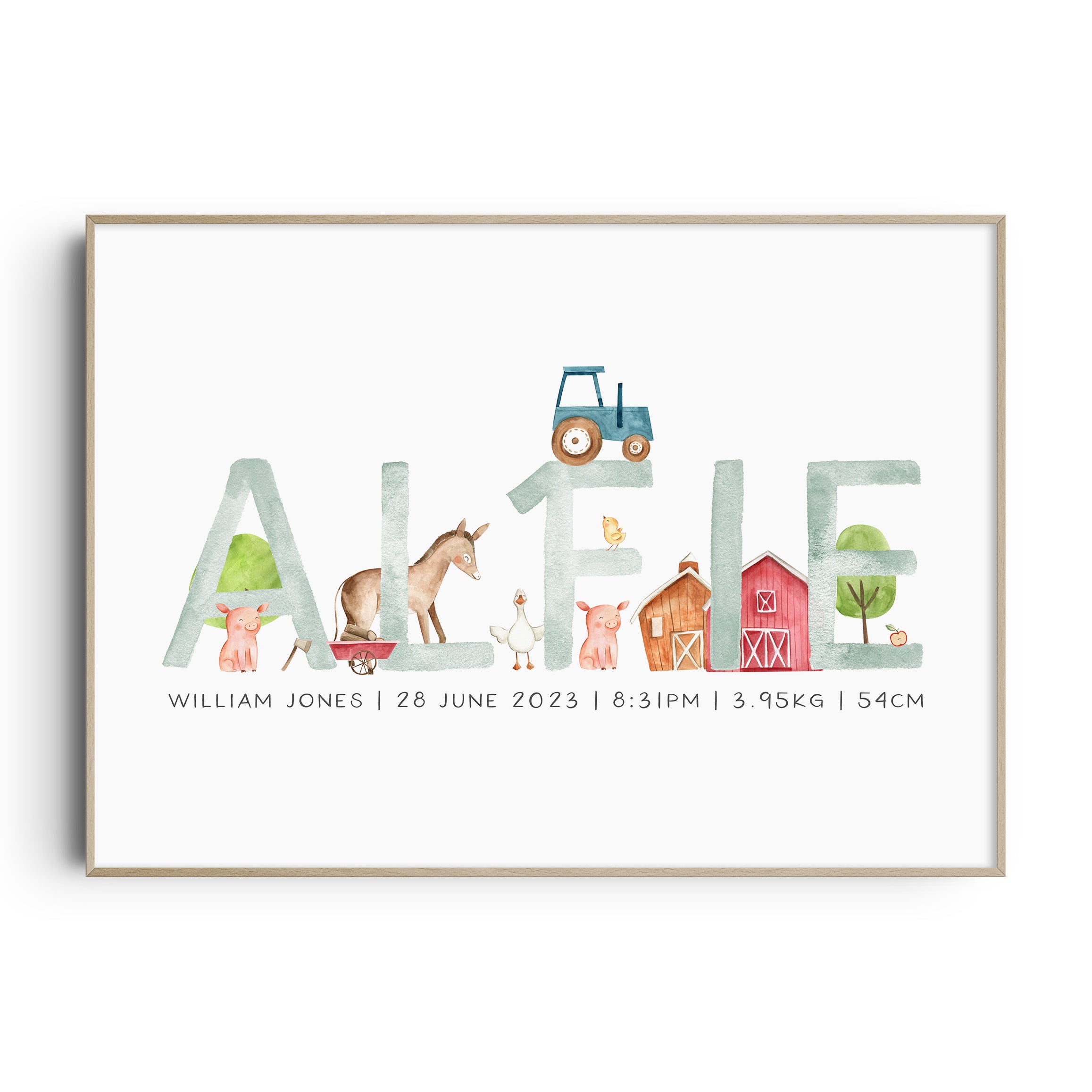 Farm Name Print