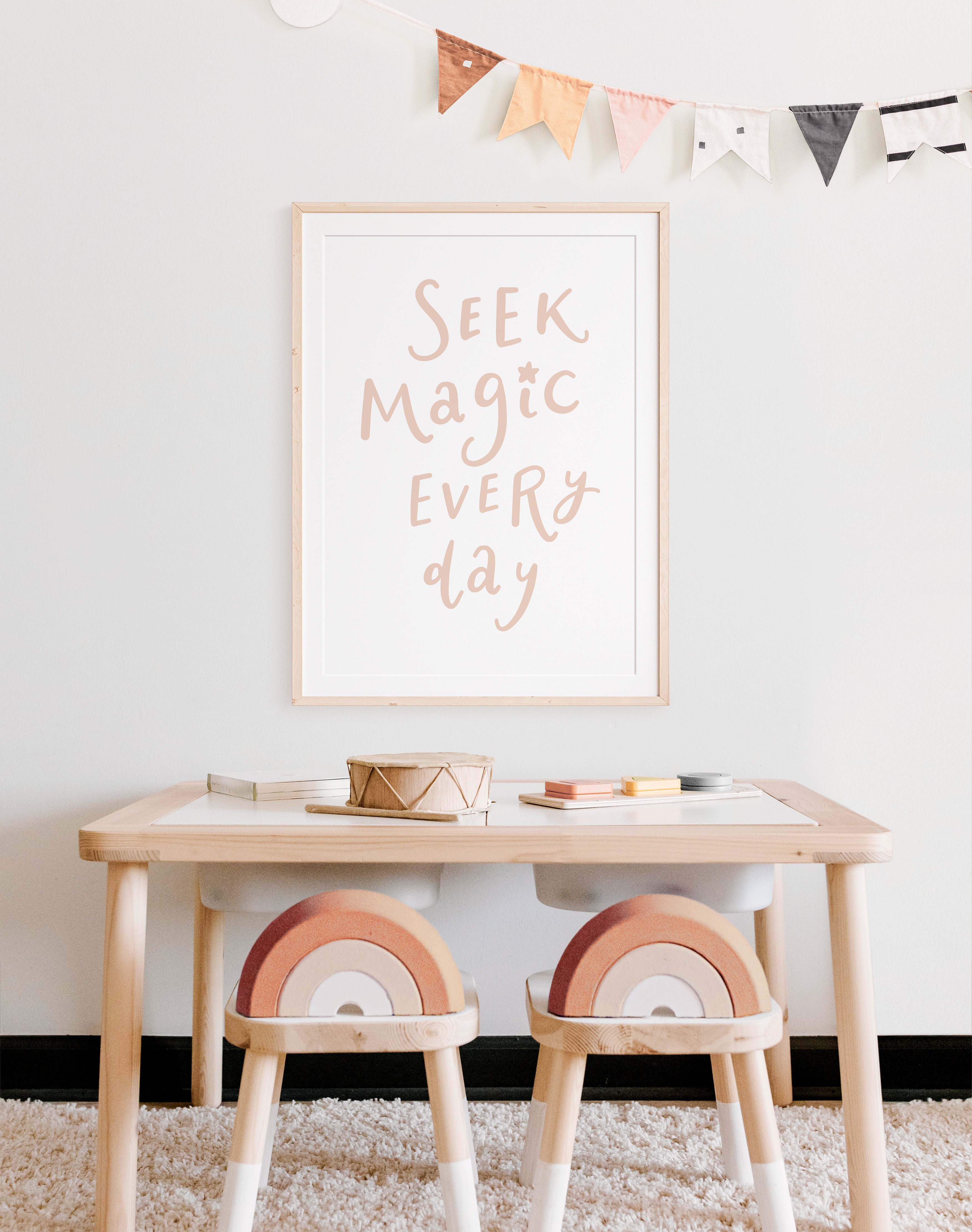 Seek Magic Everyday Print