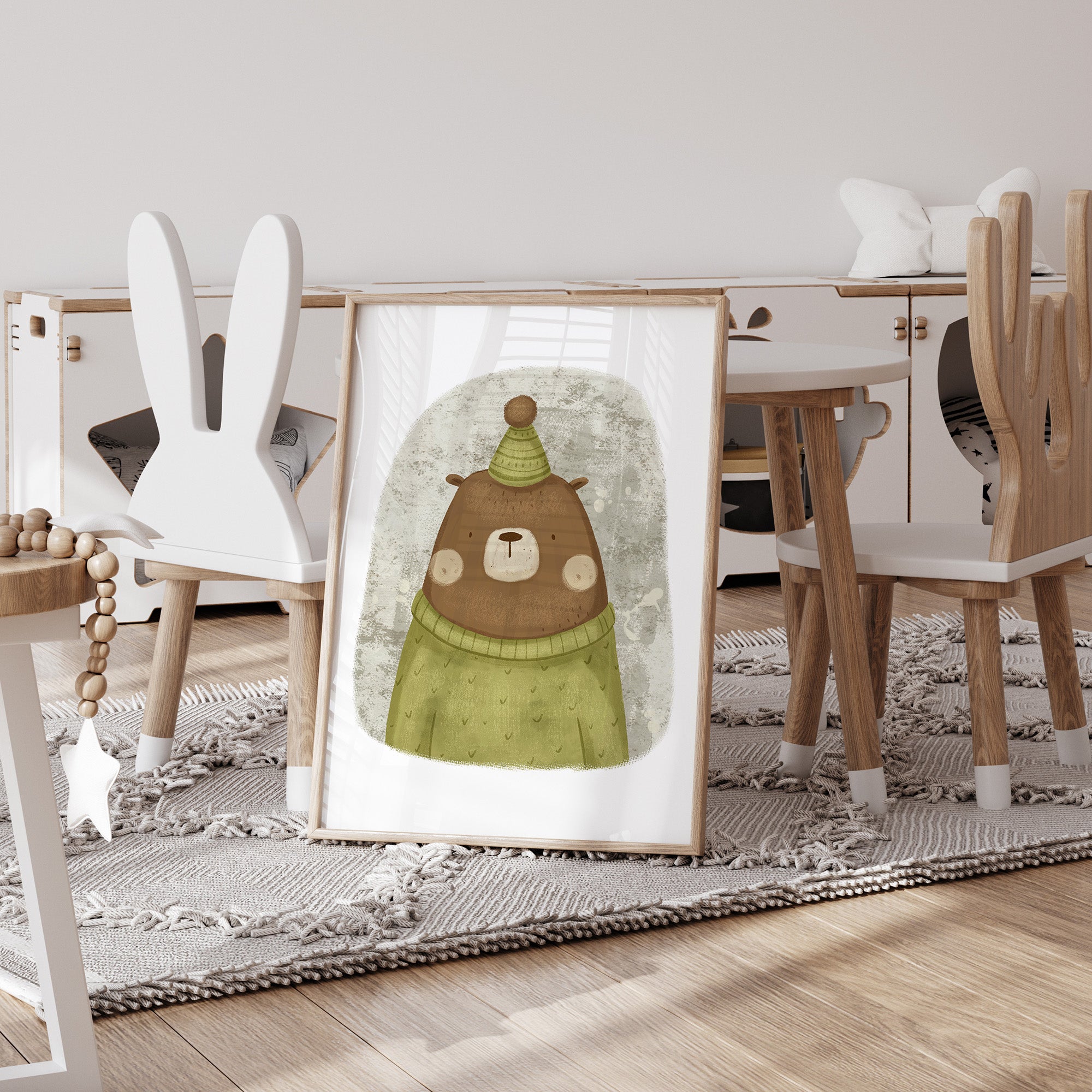 Whimsy Bear Print