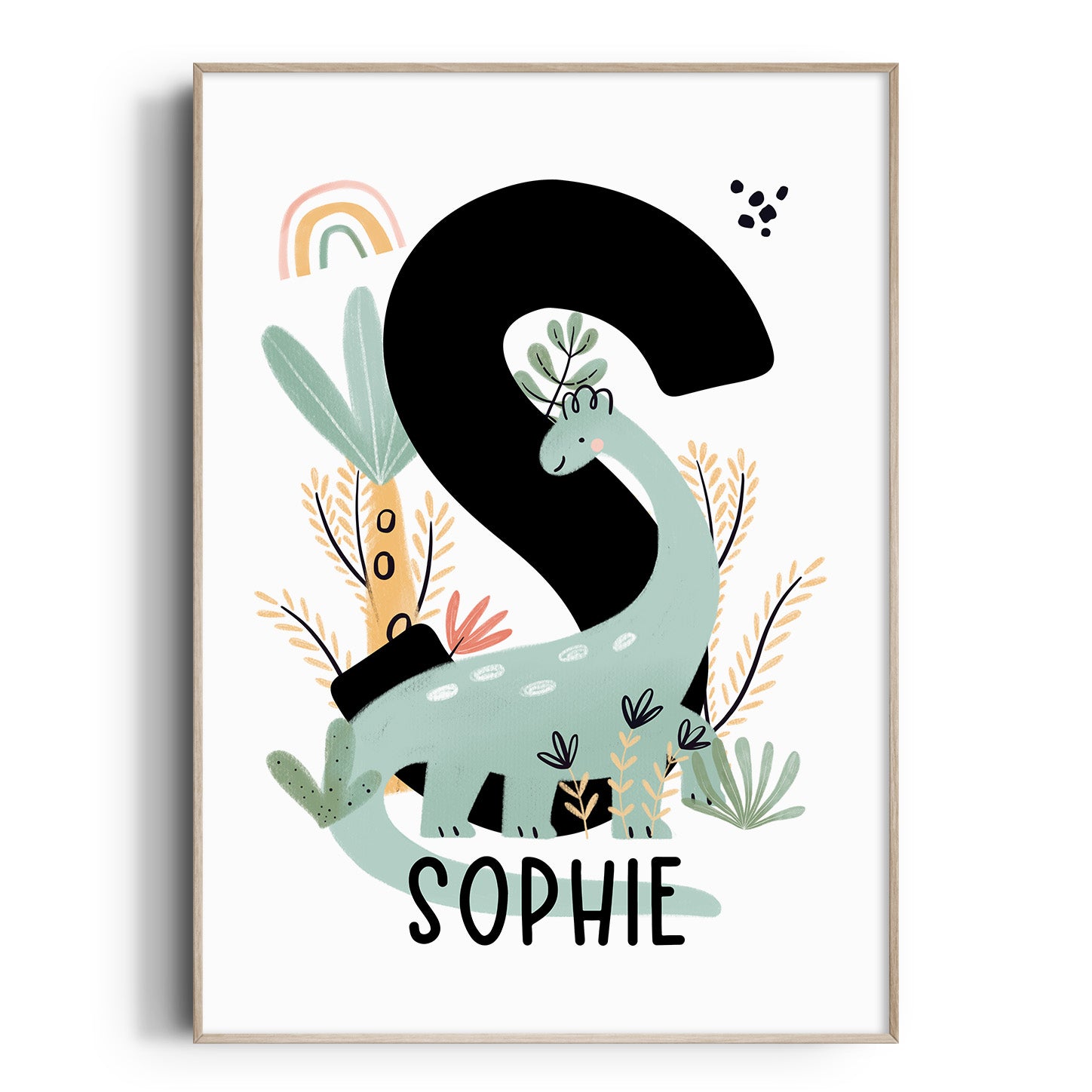 Dinosaur Name Print - Choose Your Dinosaur
