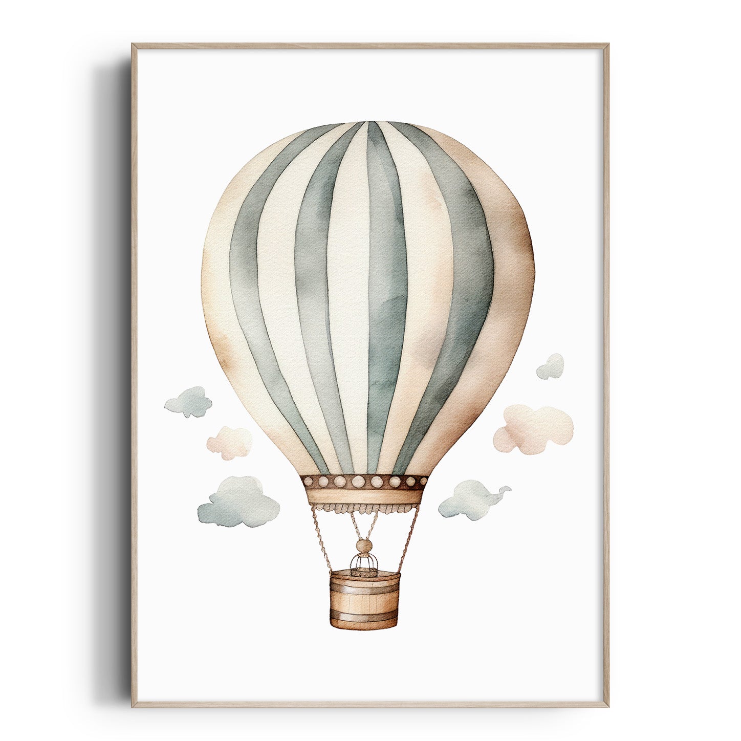 Hot Air Balloon Print