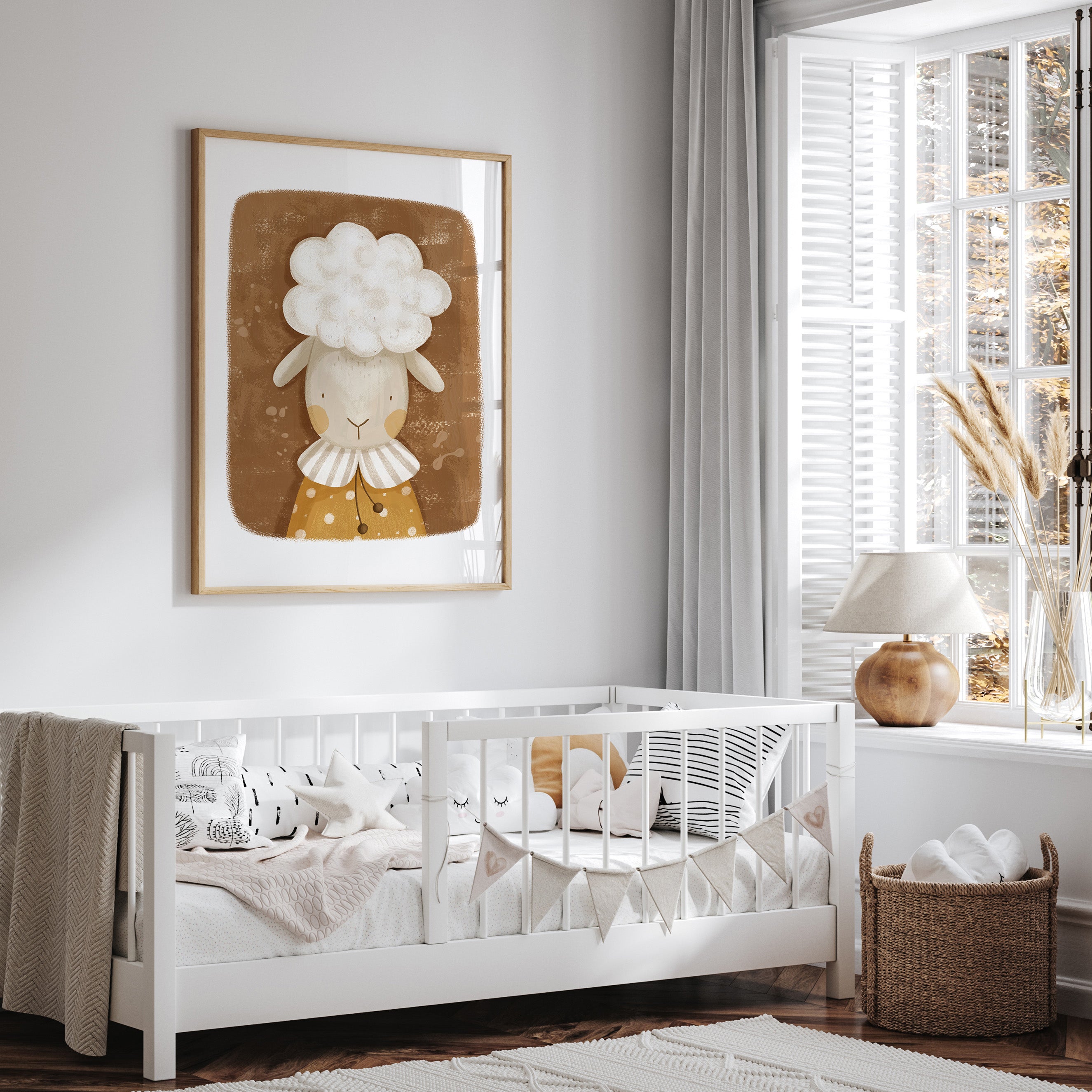 Whimsy Sheep Print