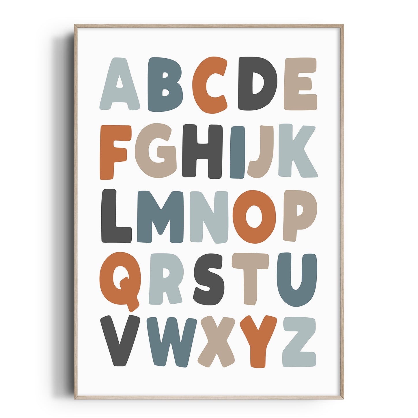 Sea Alphabet Print