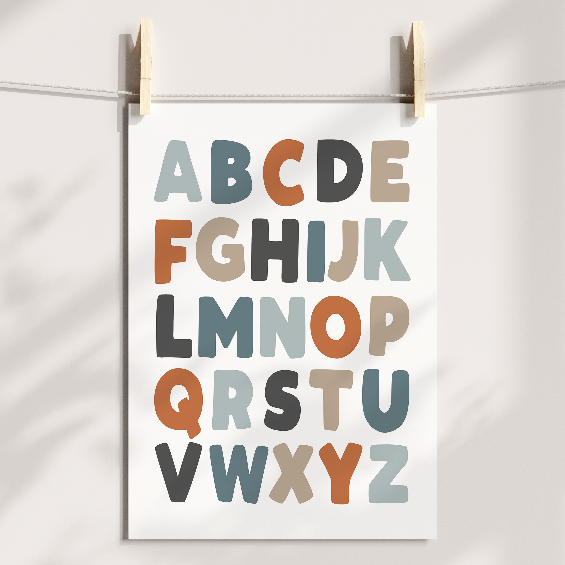 Sea Alphabet, Numbers & Name Prints