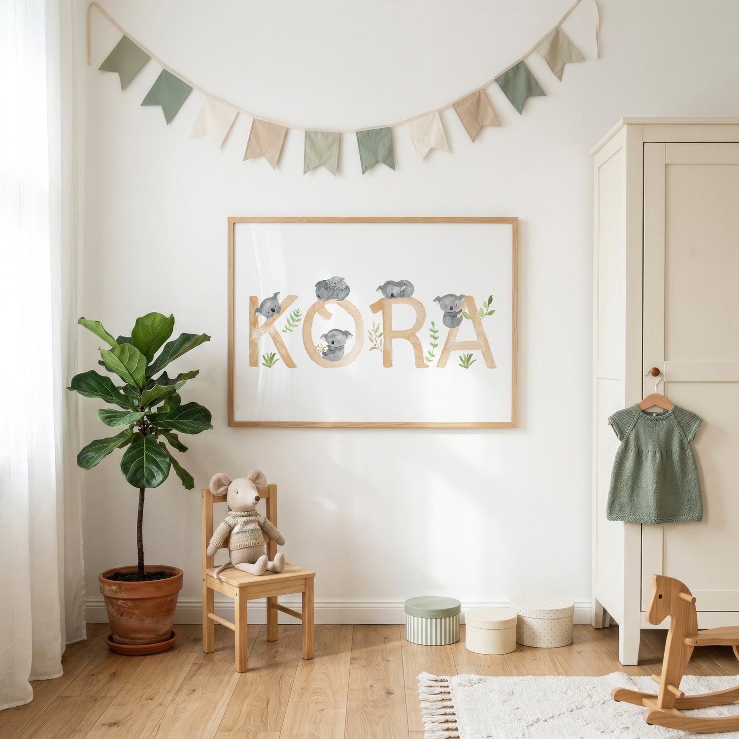 Koala Name Print
