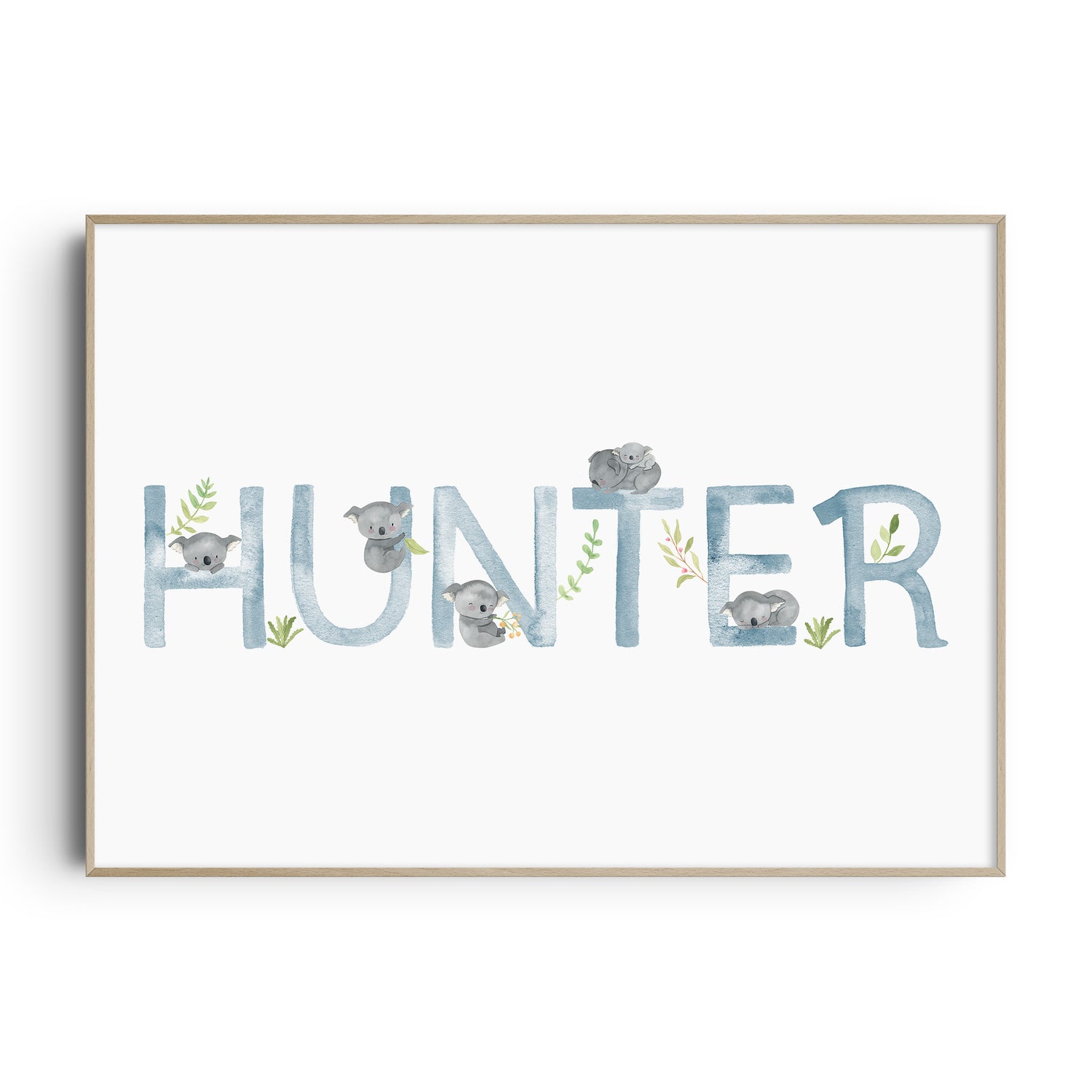 Koala Name Print