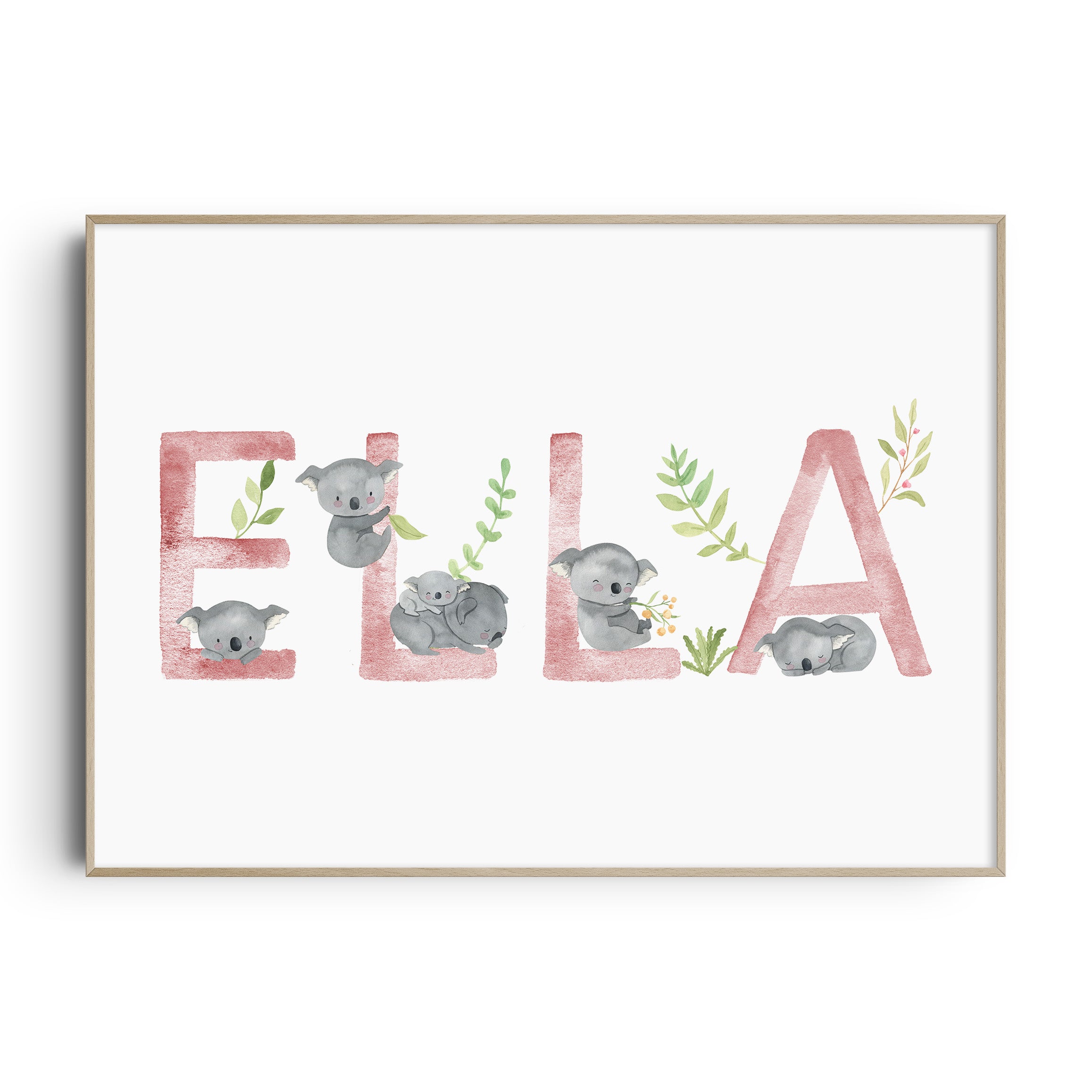 Koala Name Print