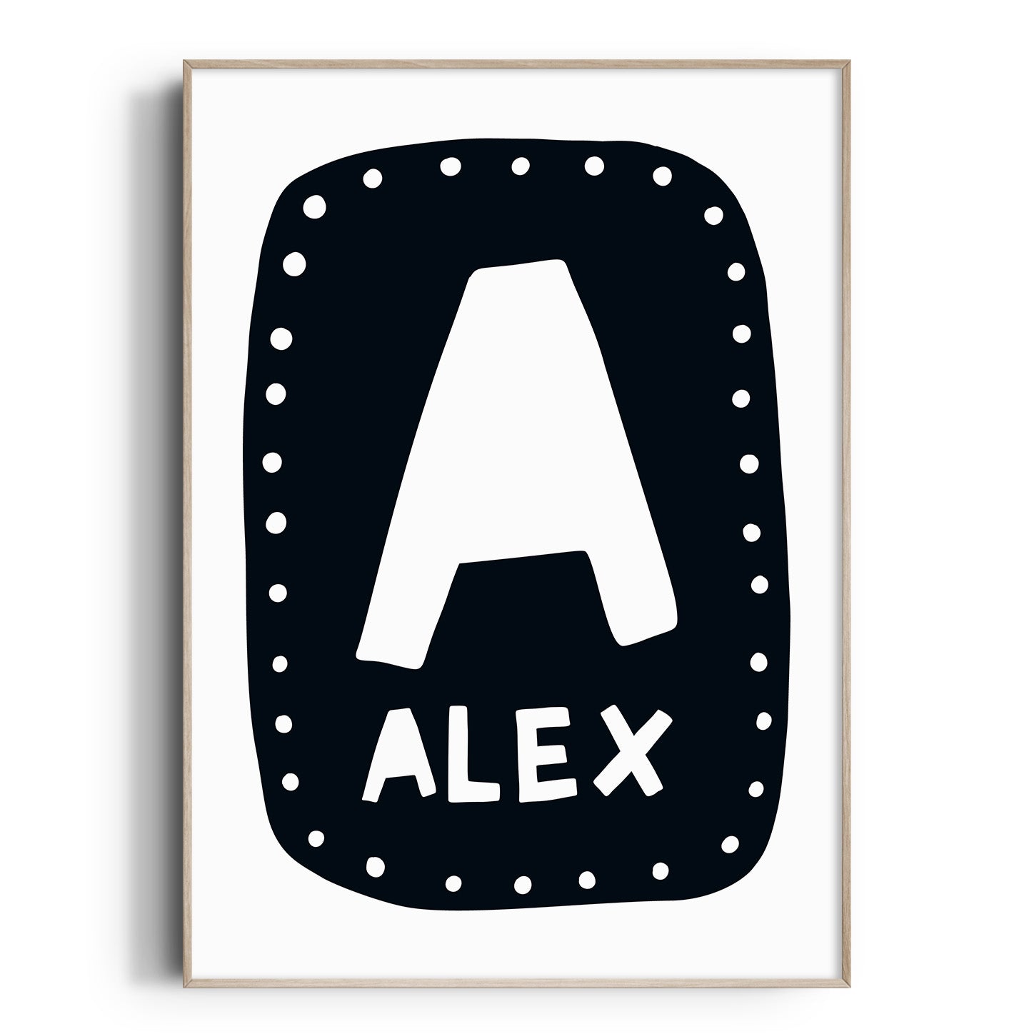 Letter & Name Print