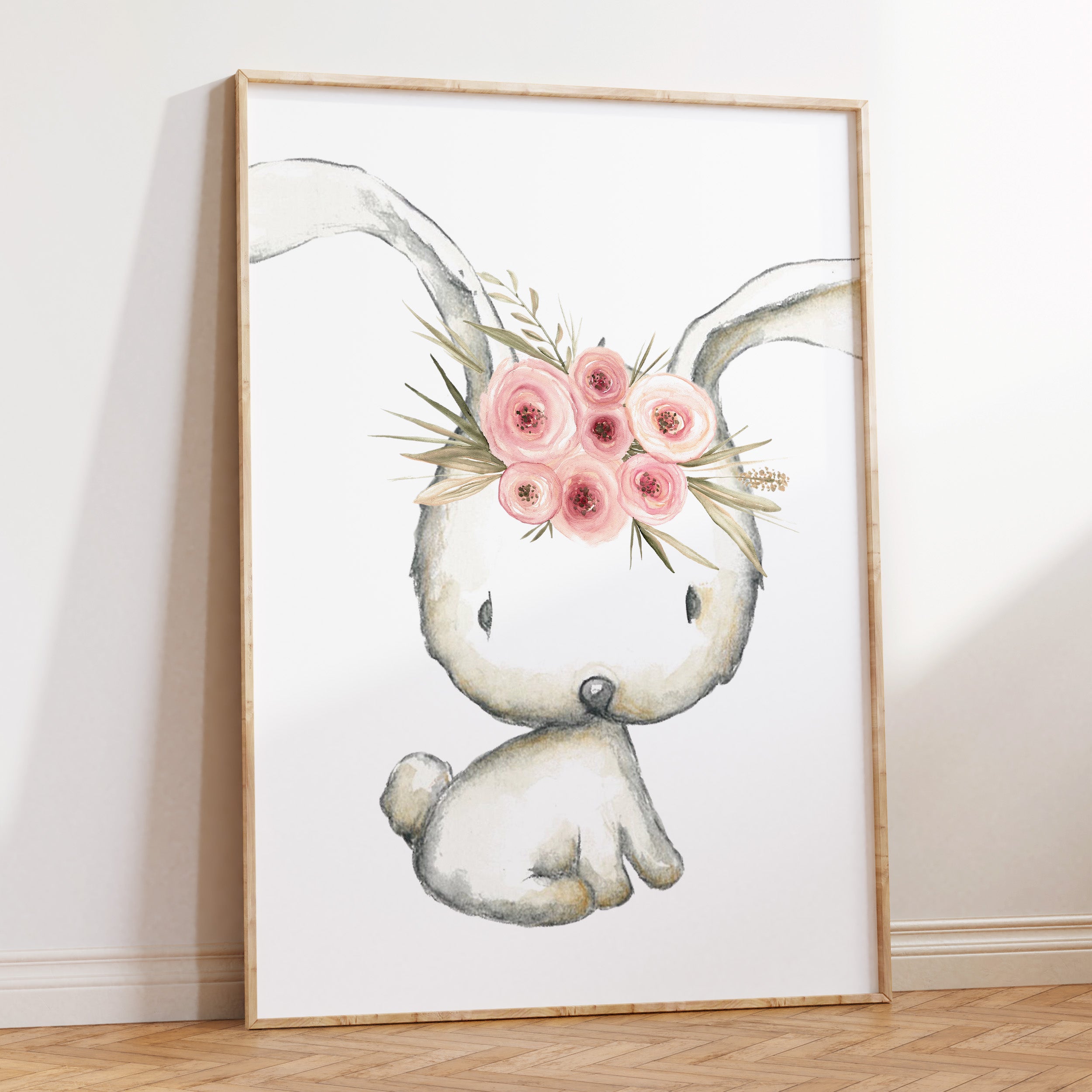 Woodland Bunny Print
