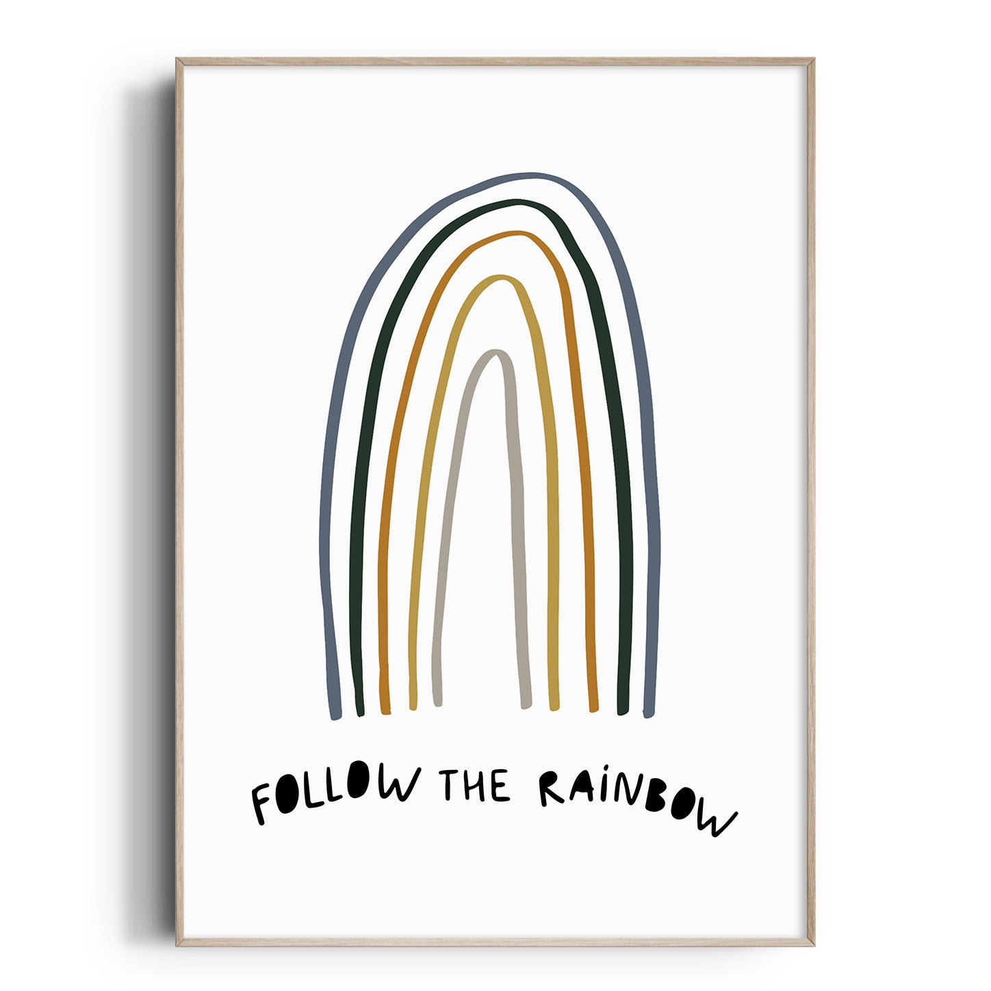 Follow The Rainbow Print
