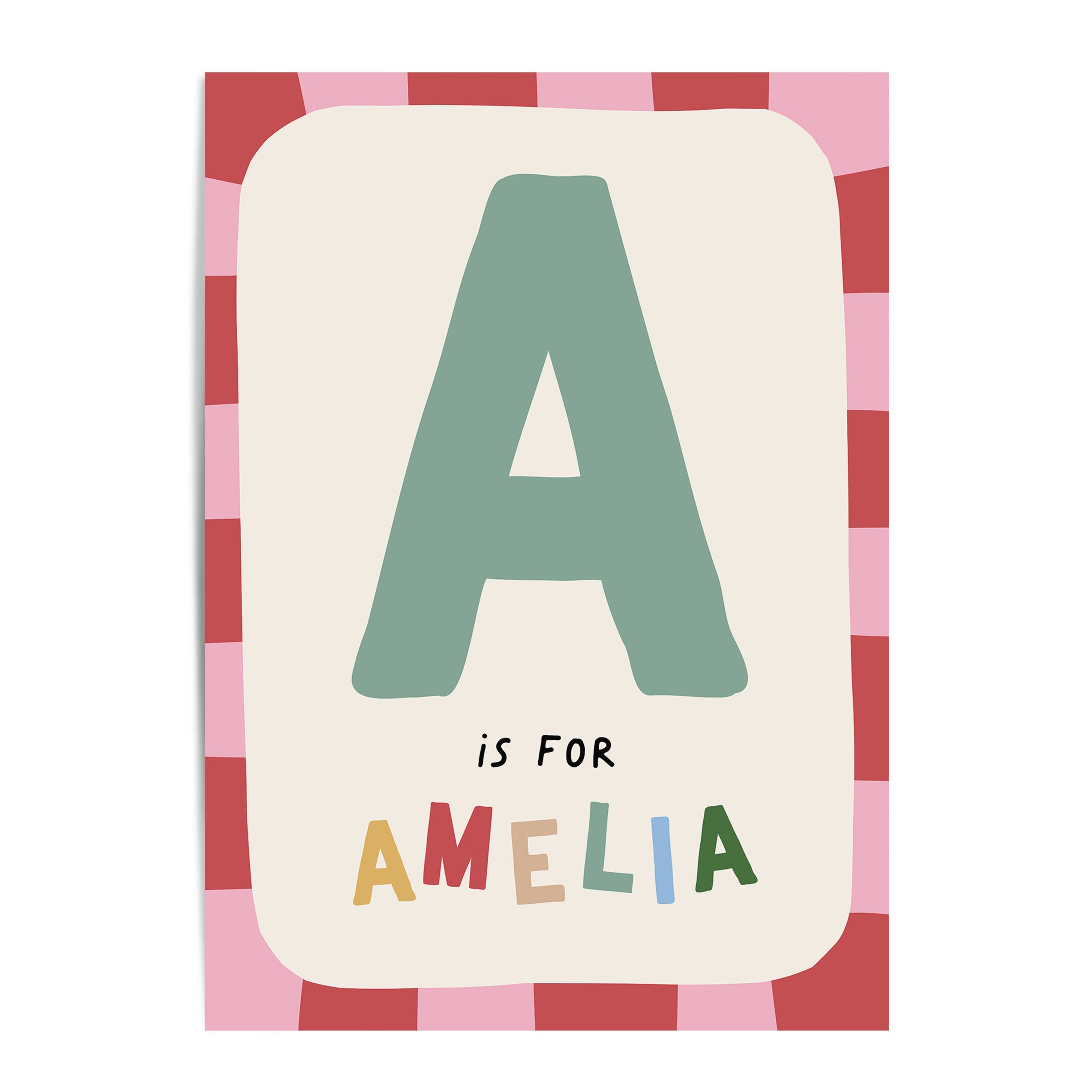 Checker Name & Initial Print