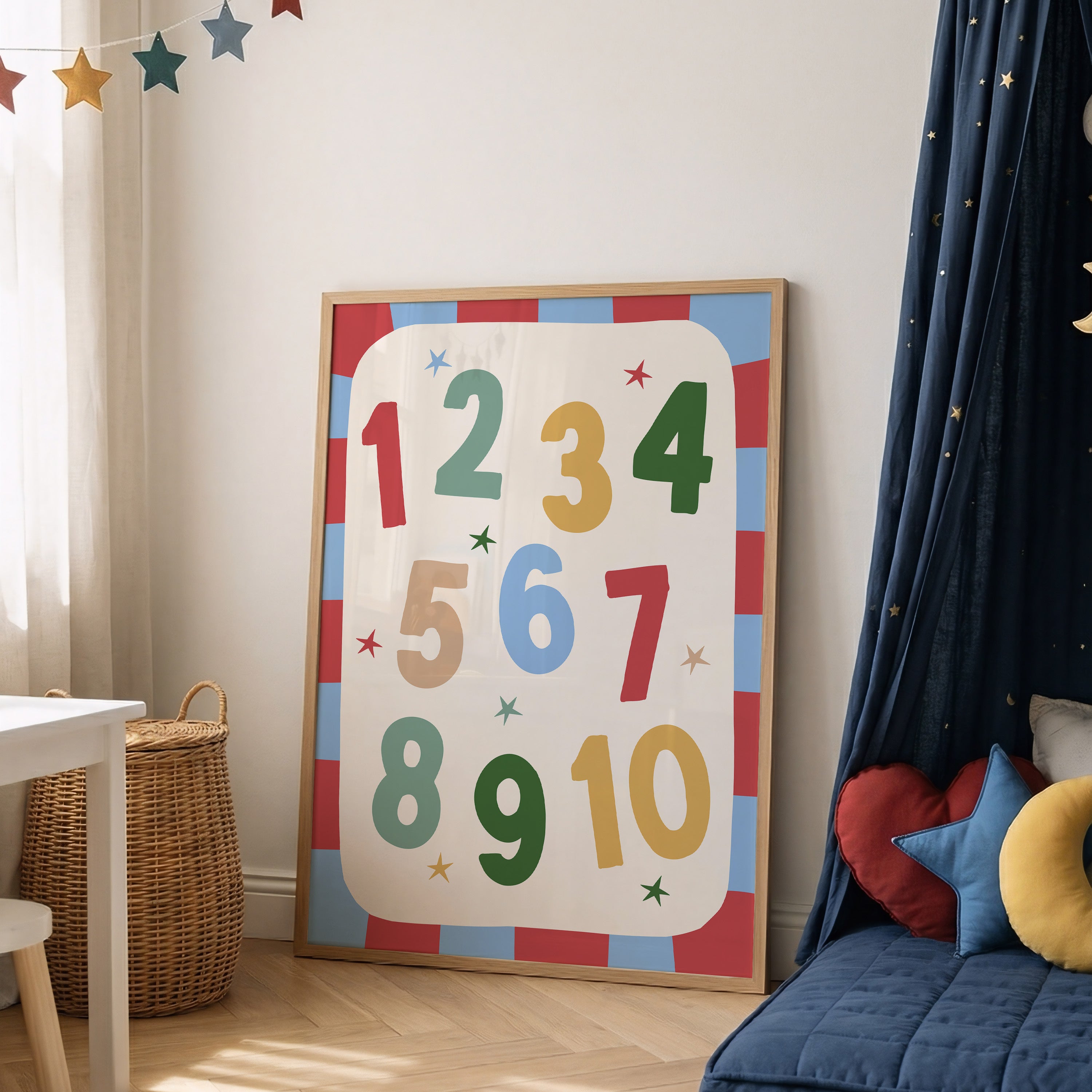 Checker Numbers Print