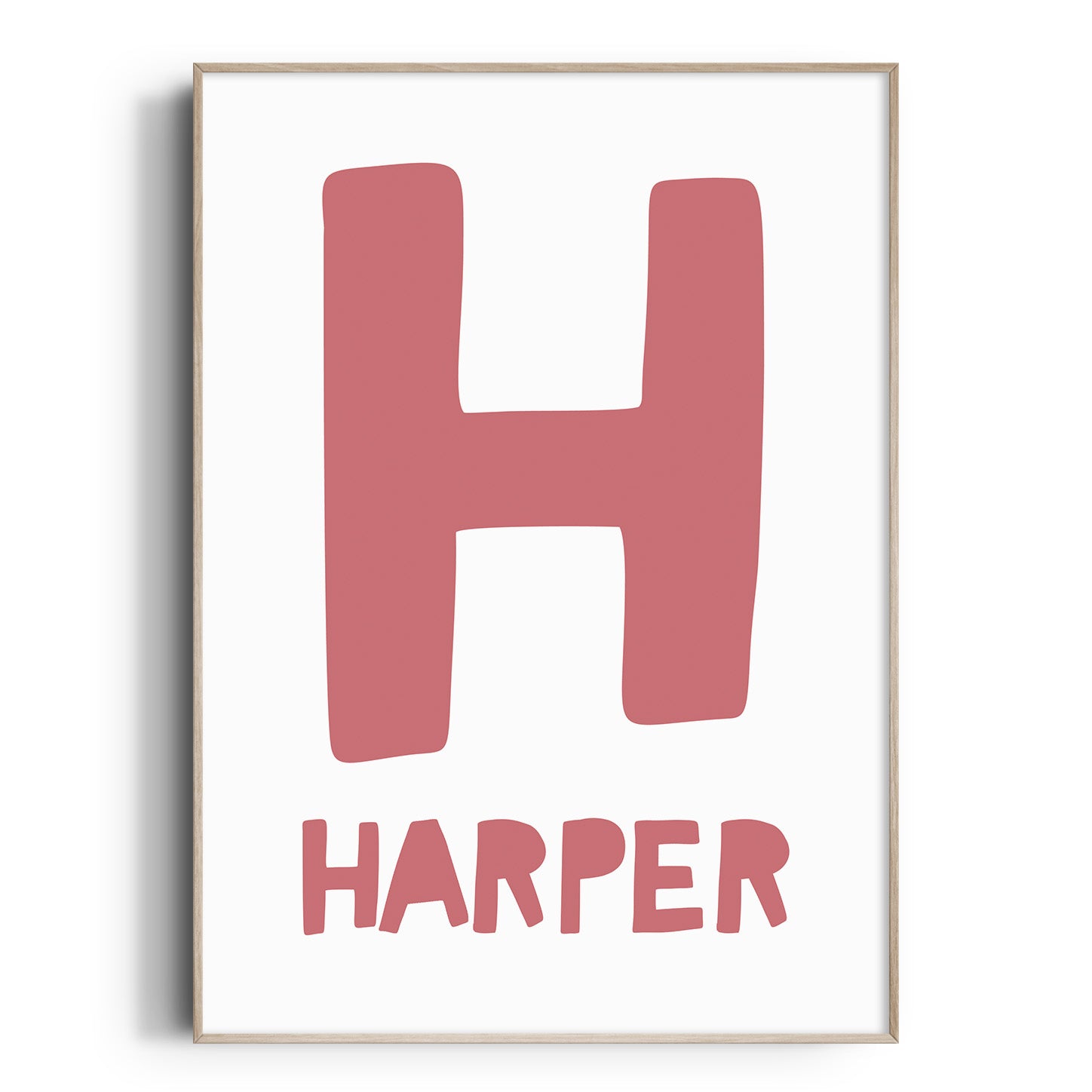 Letter & Name Print