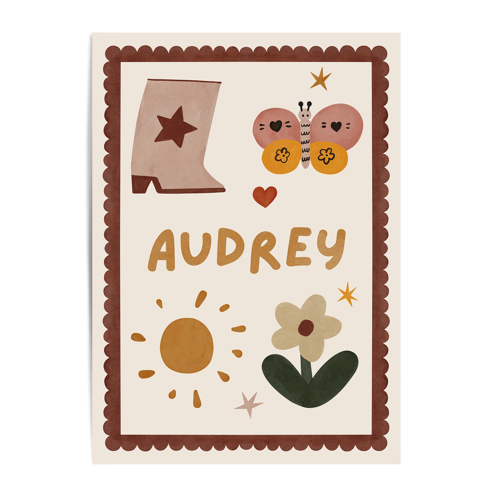 Whimsy Name Print