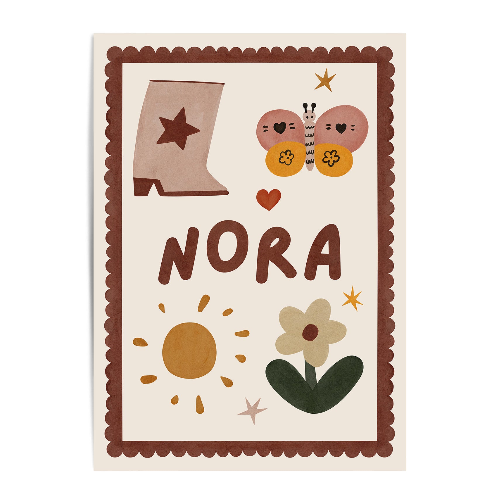 Whimsy Name Print