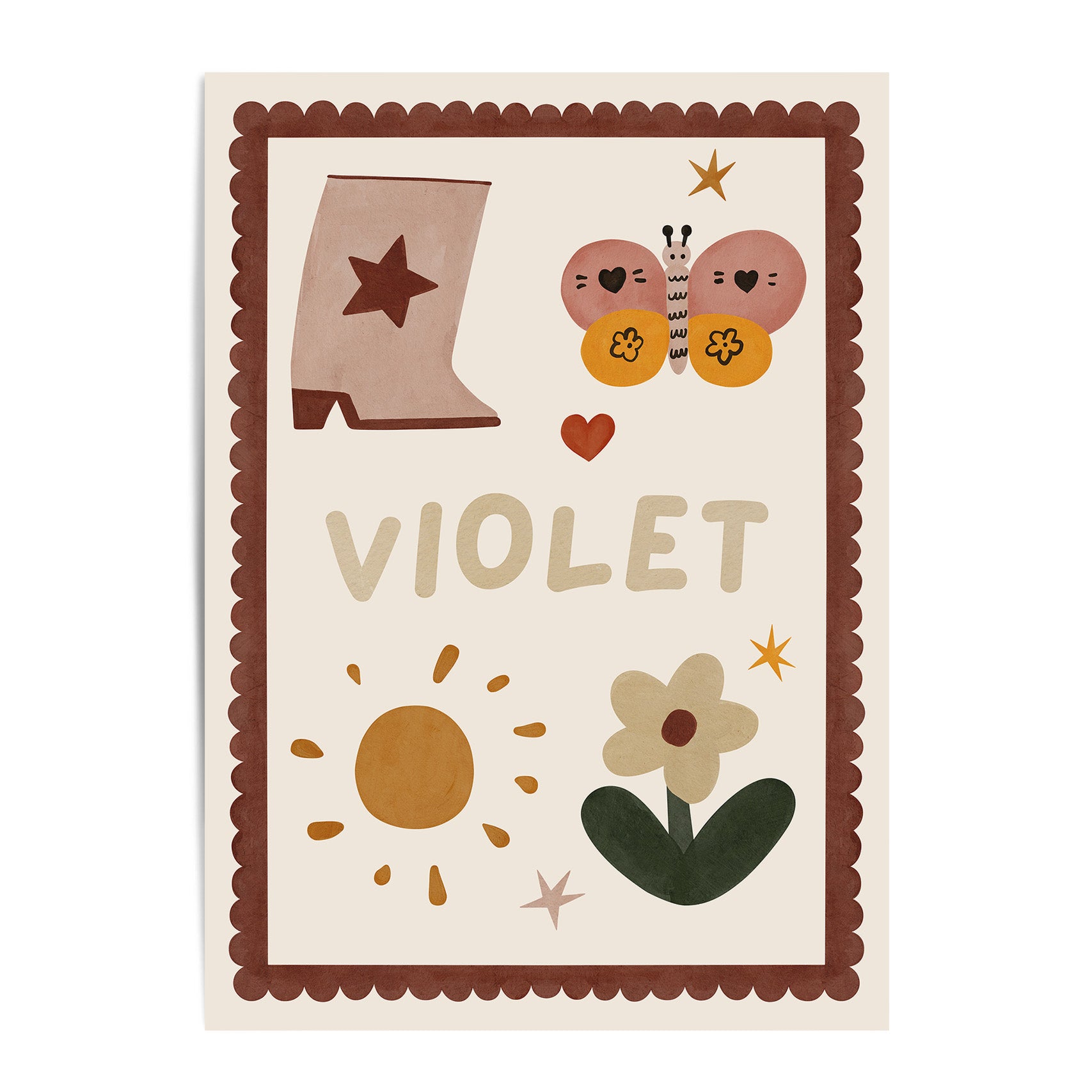 Whimsy Name Print