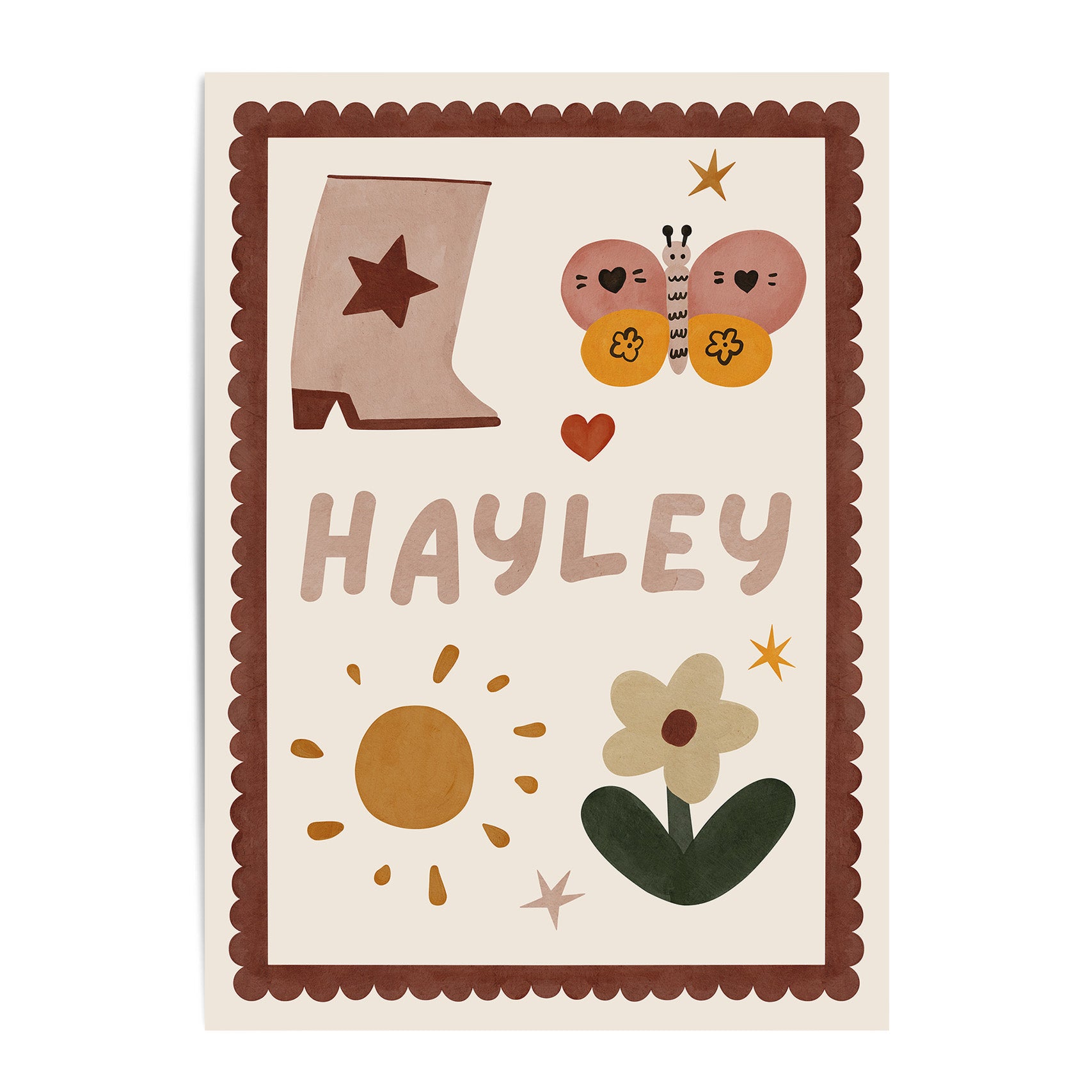 Whimsy Name Print