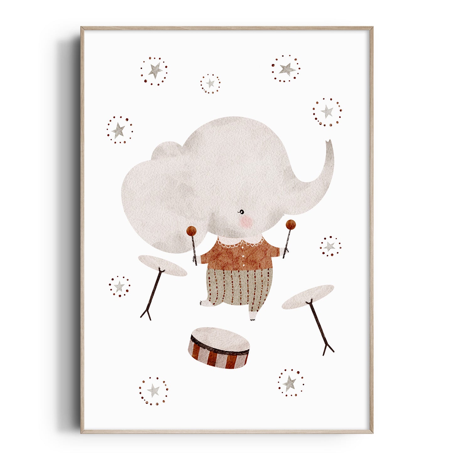 Jungle Jazz Elephant Print