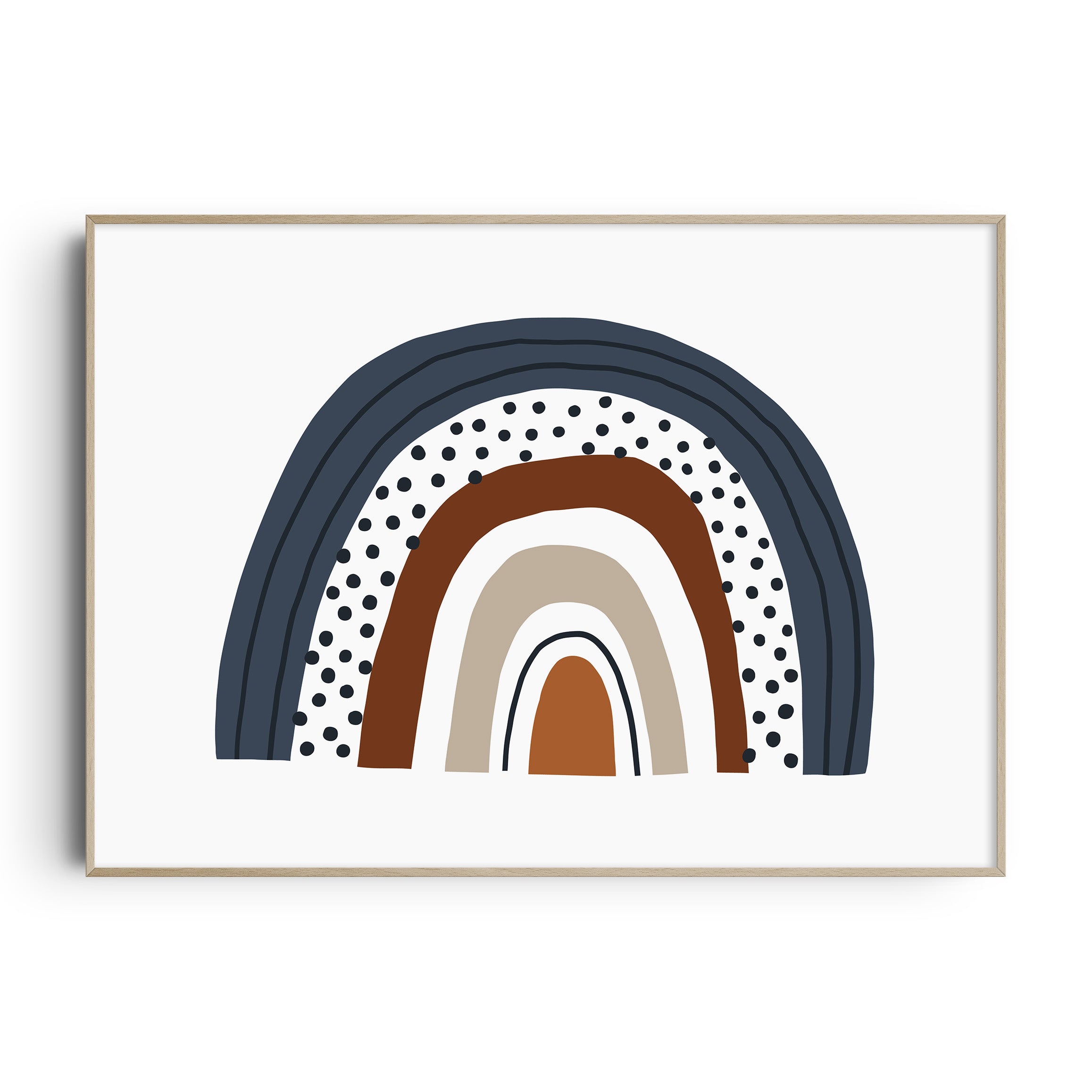 Rainbow Nursery Print