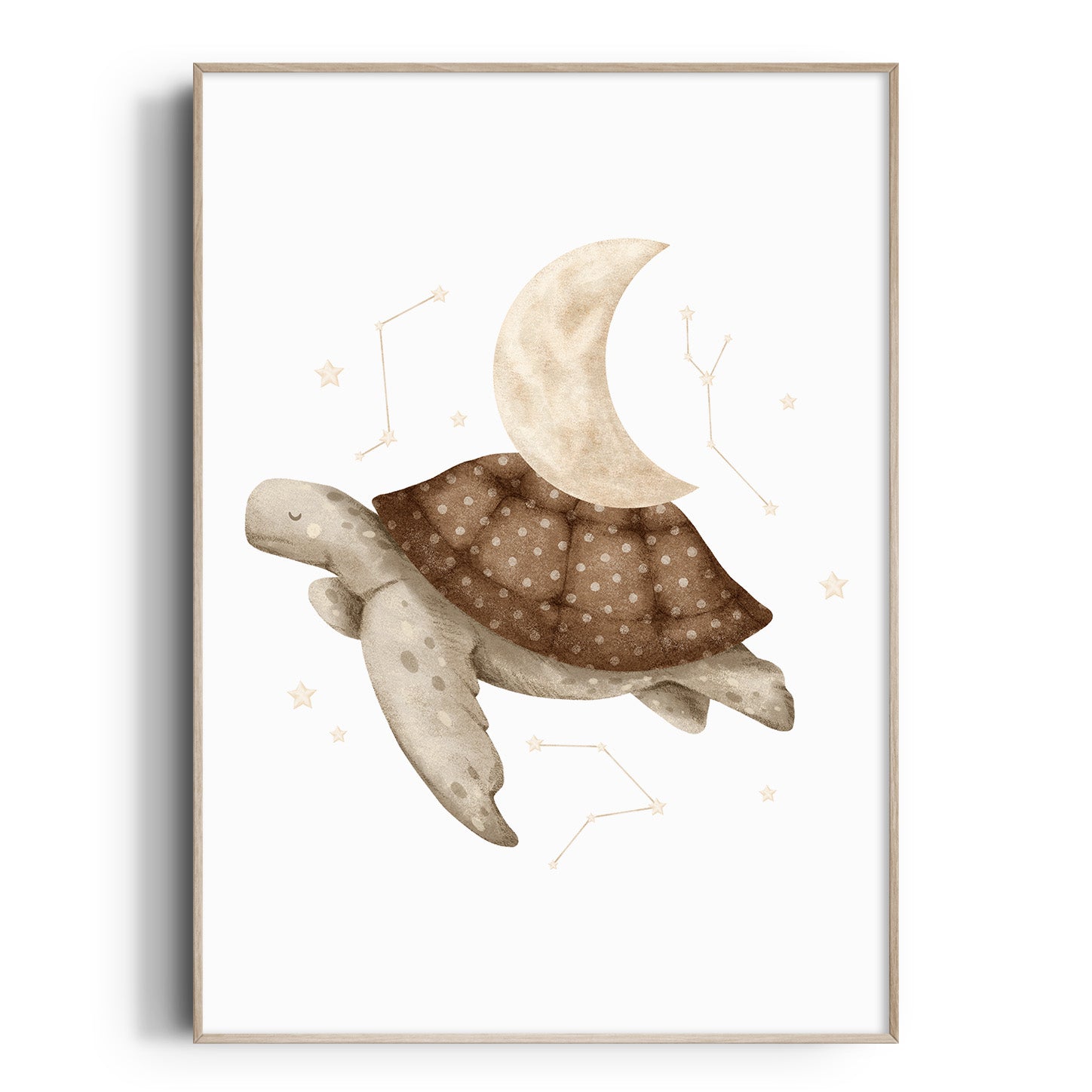 Boho Turtle Print