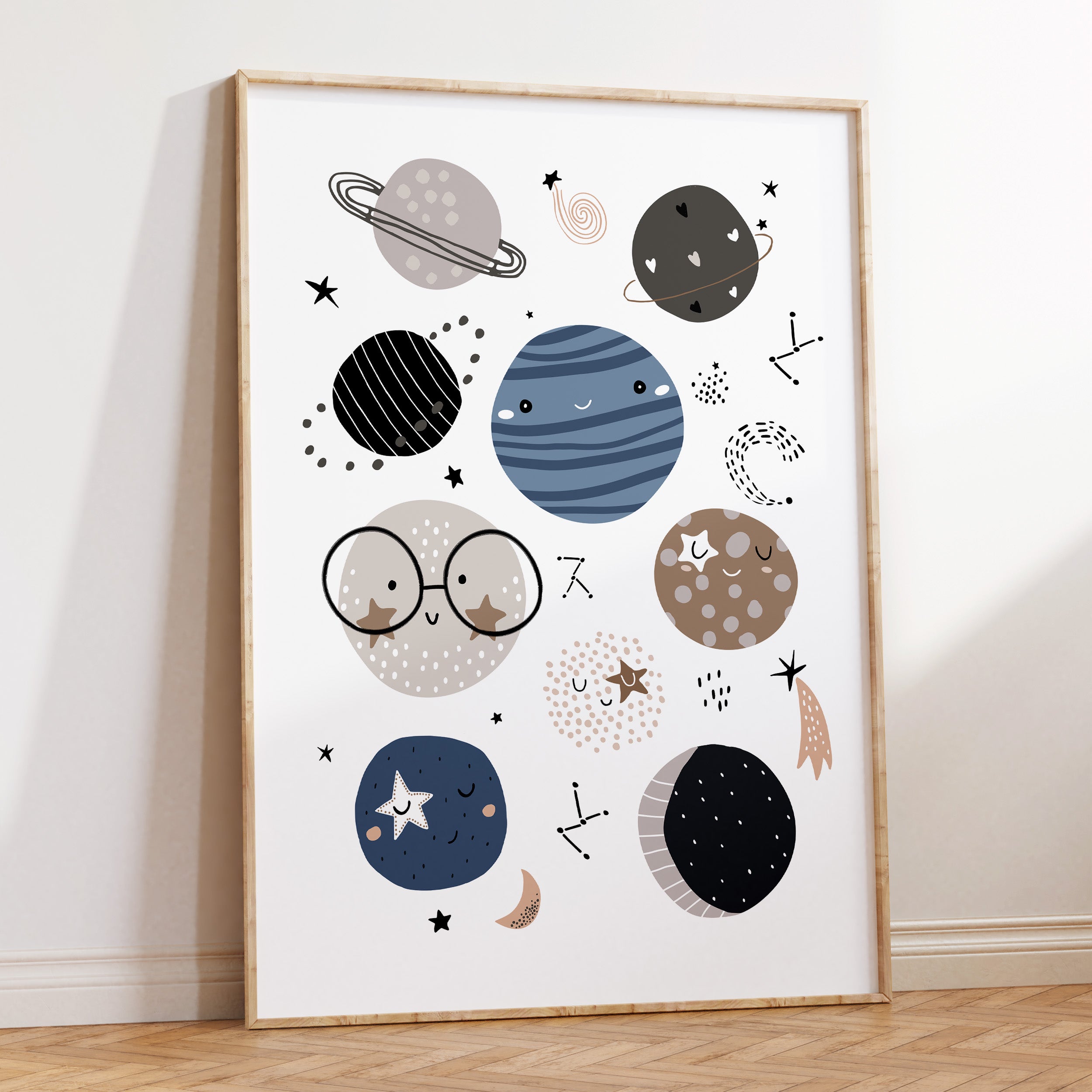 Space & Planets Print
