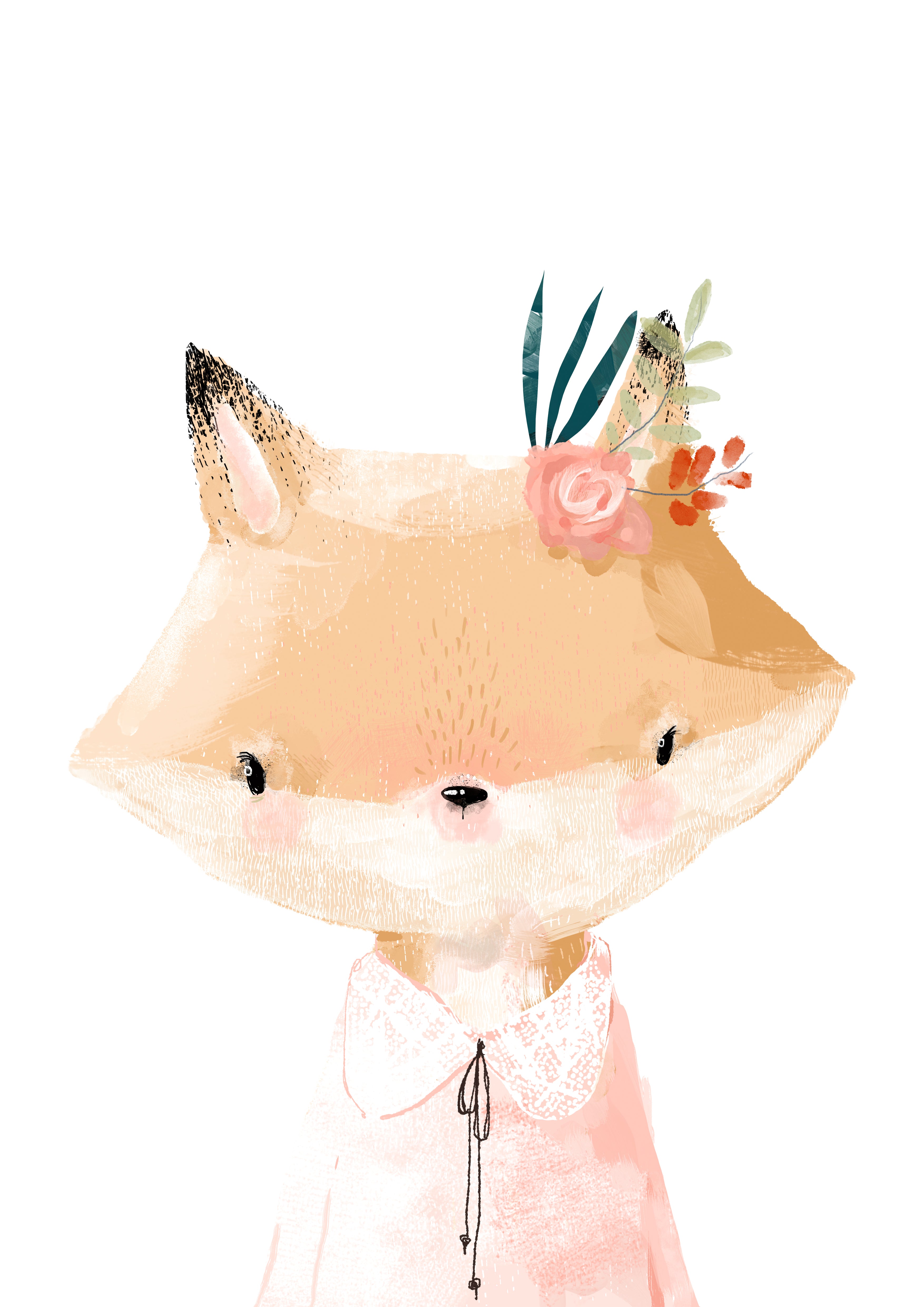 Girls Woodland Prints