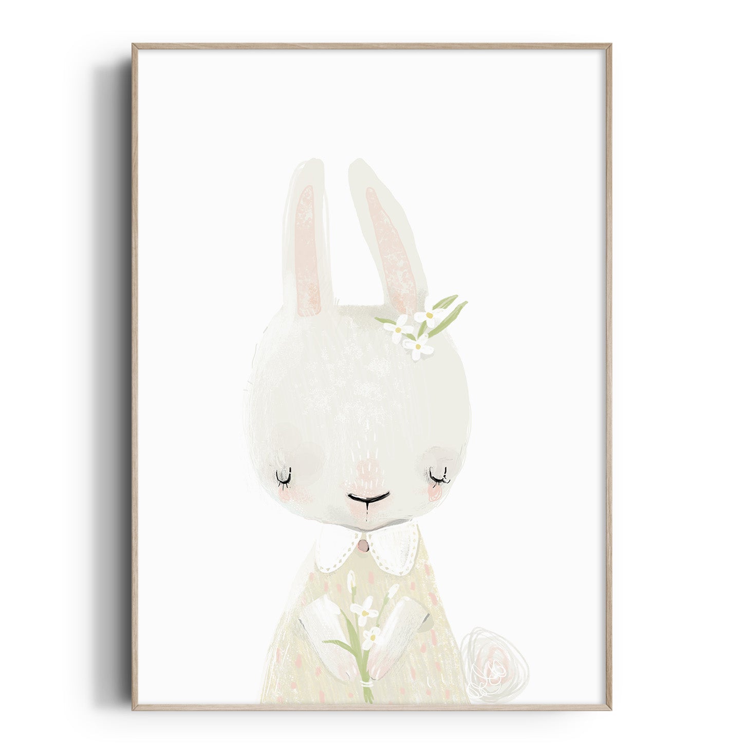Little Miss Bunny Print