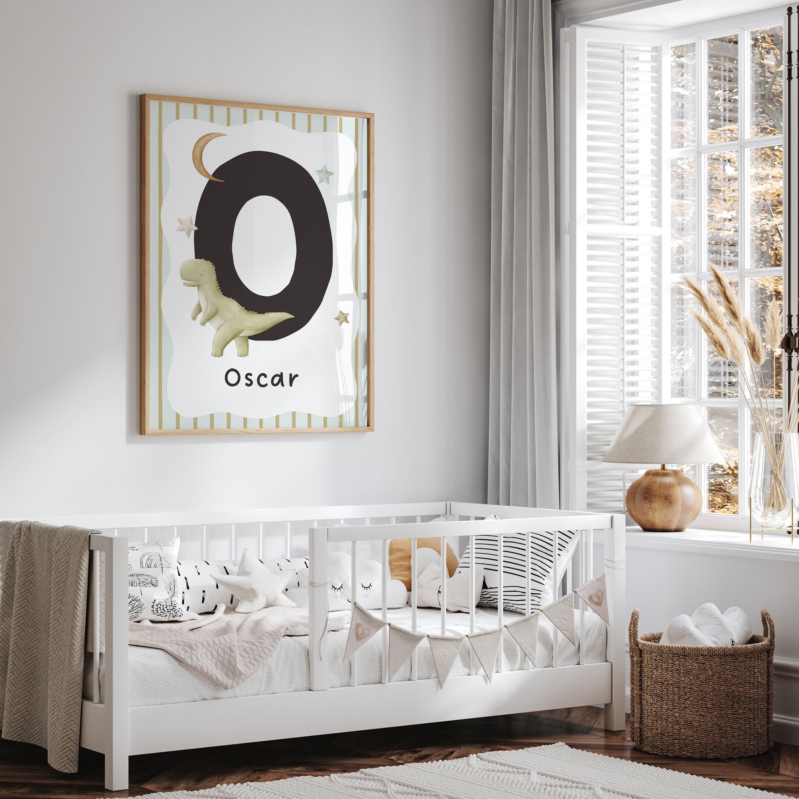 Dinosaur Letter & Name Print