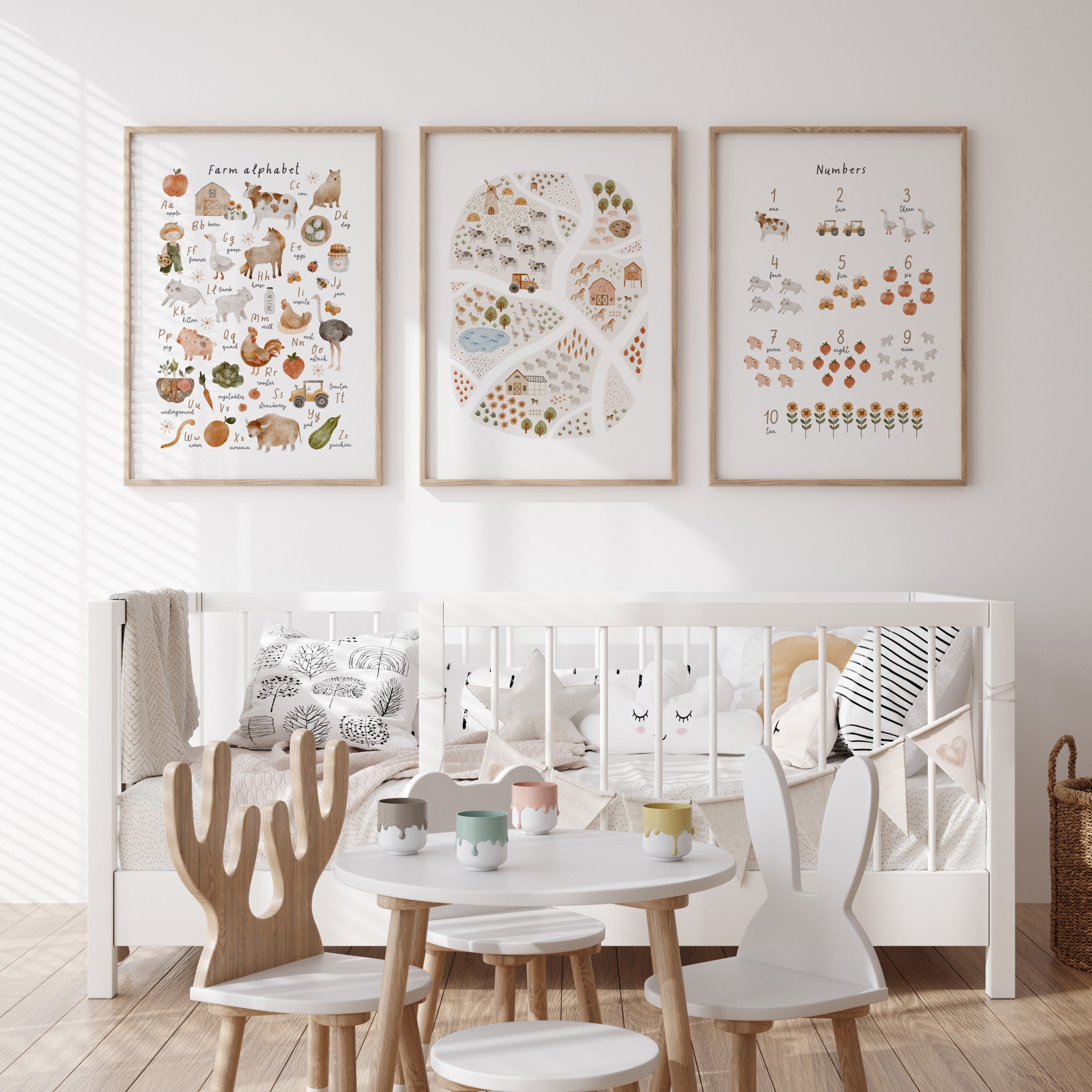 On The Farm Print