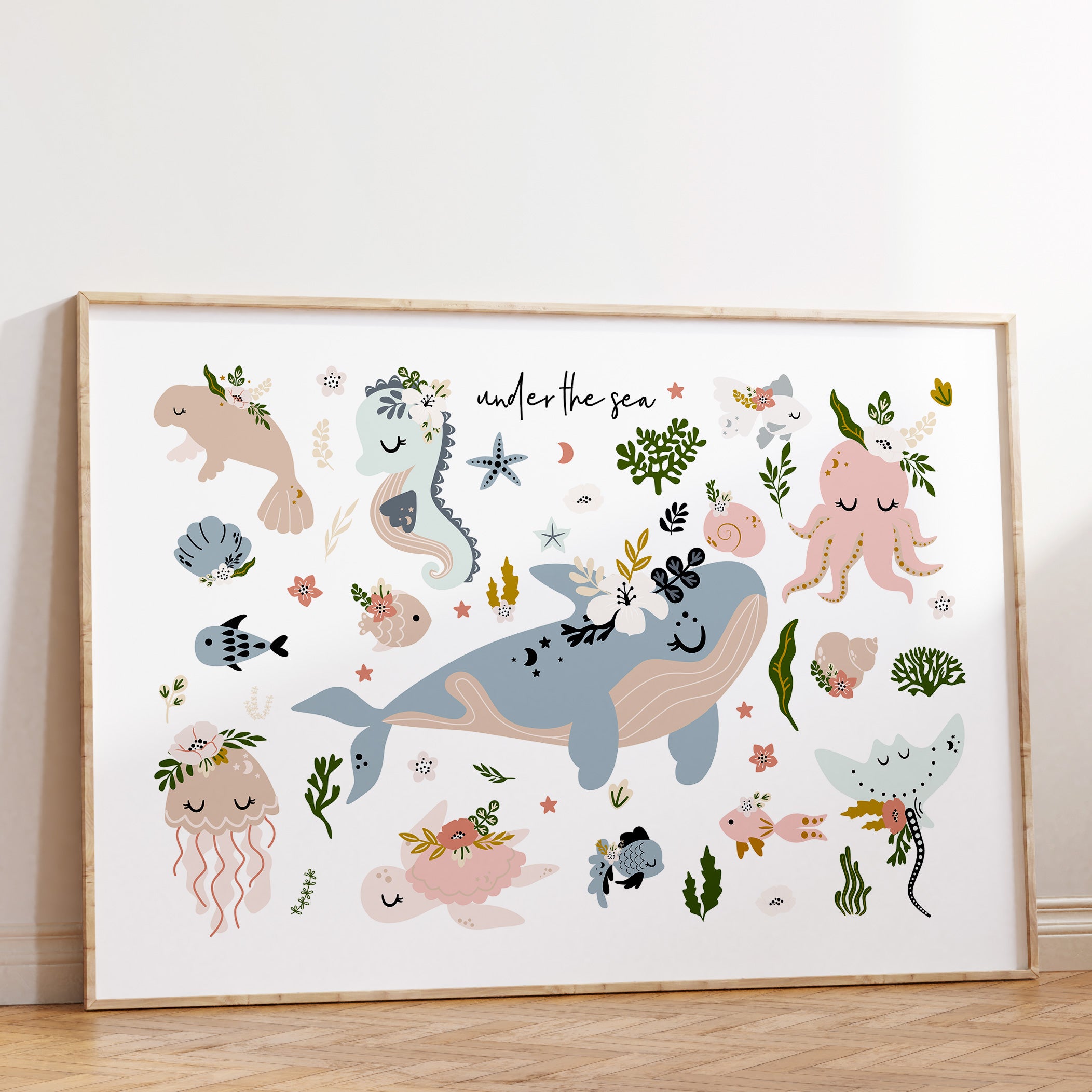 Sea Animals Print