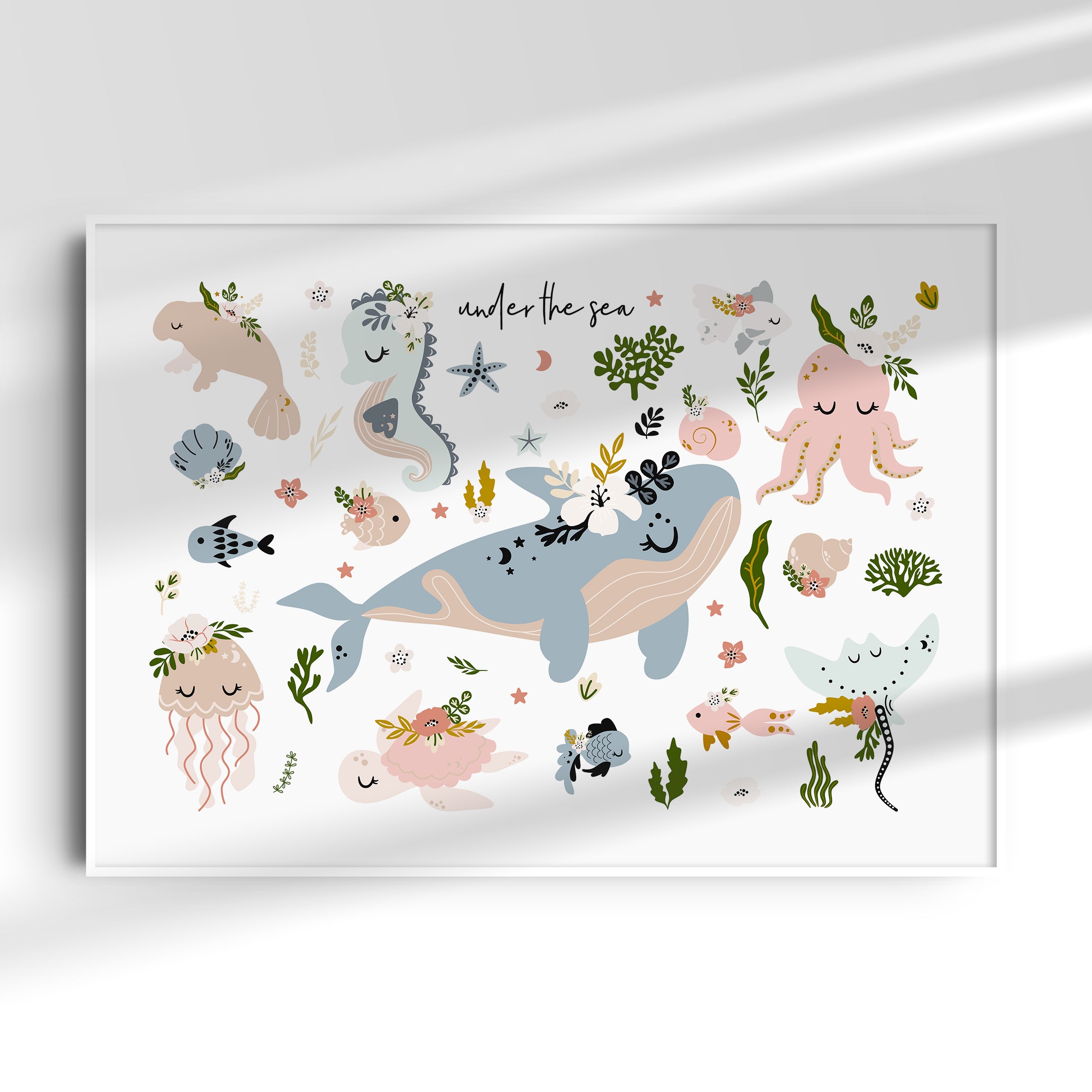 Sea Animals Print