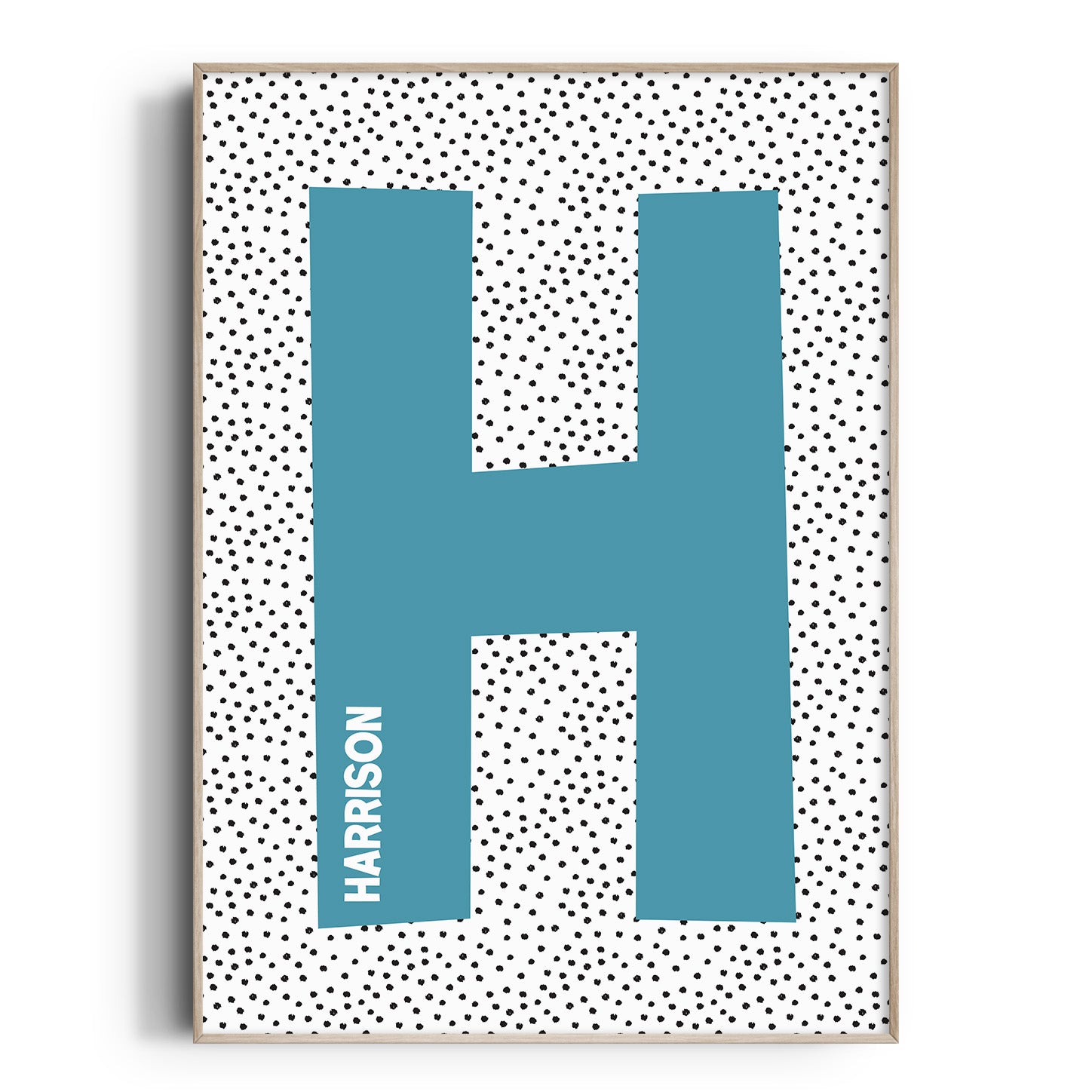 Spotty Letter & Name Print