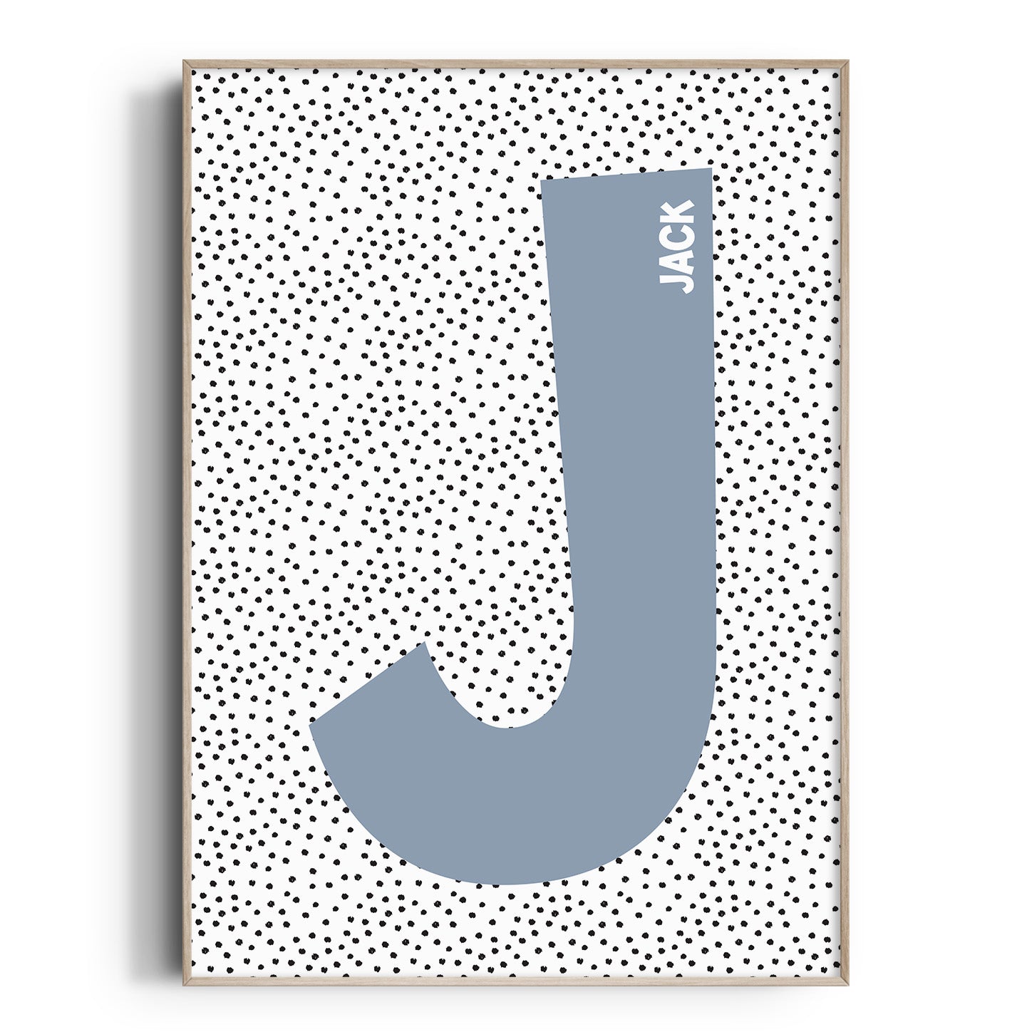 Spotty Letter & Name Print