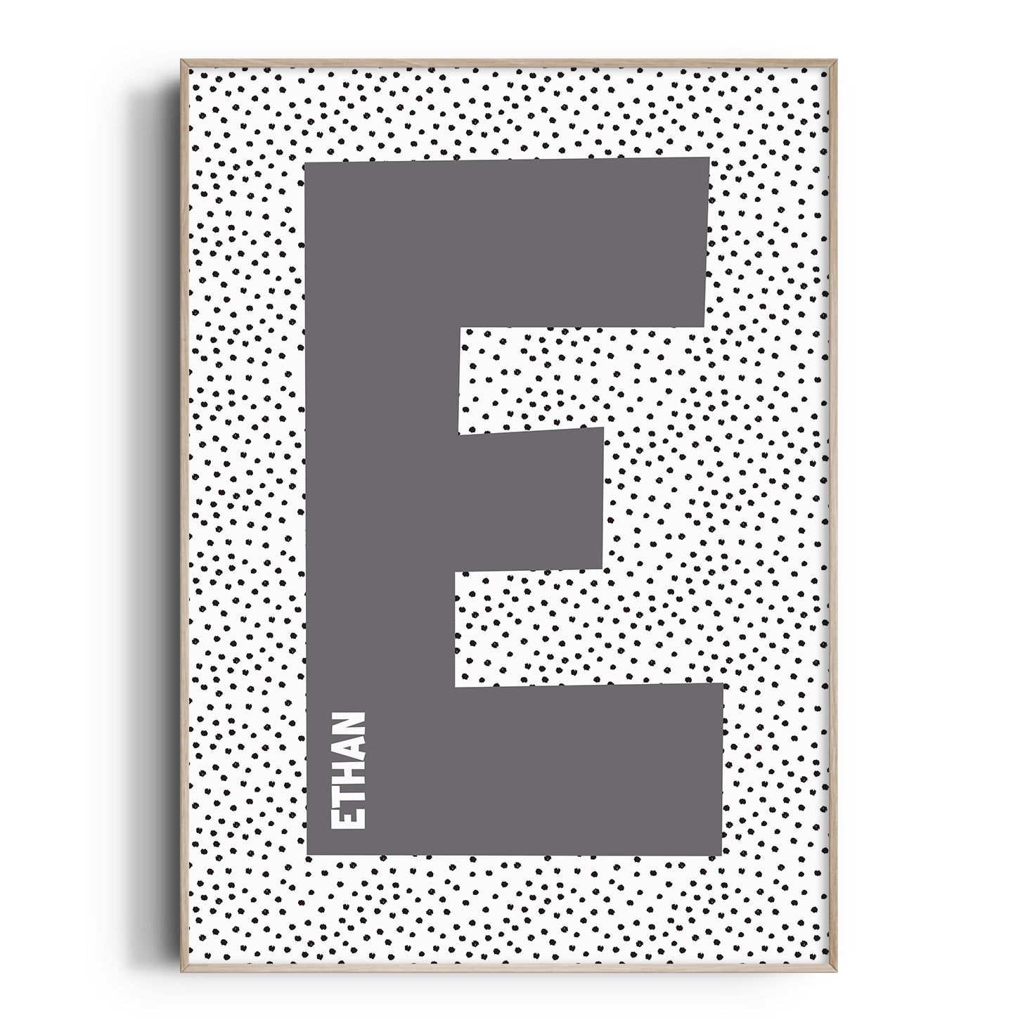 Spotty Letter & Name Print