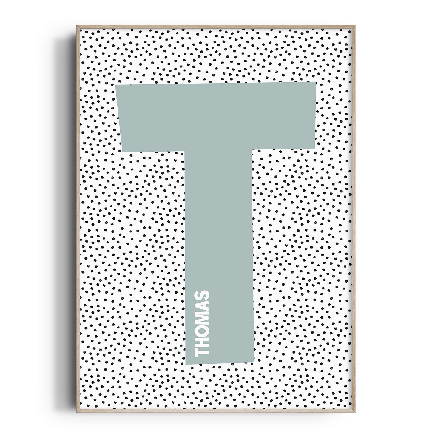 Spotty Letter & Name Print