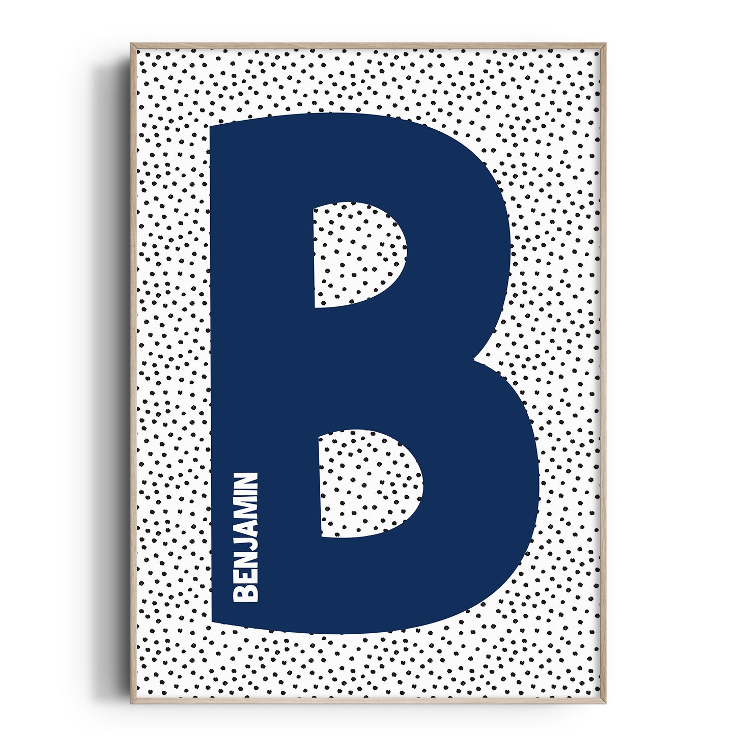 Spotty Letter & Name Print