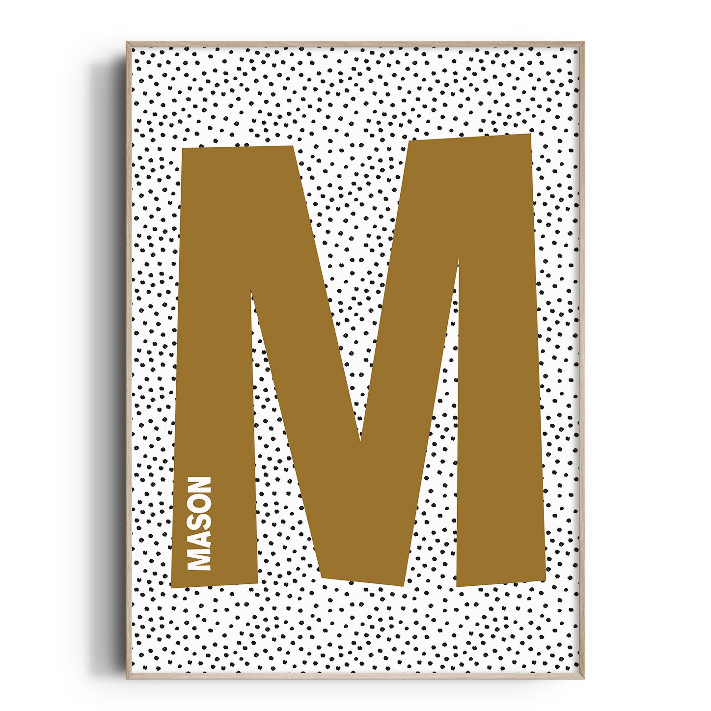 Spotty Letter & Name Print