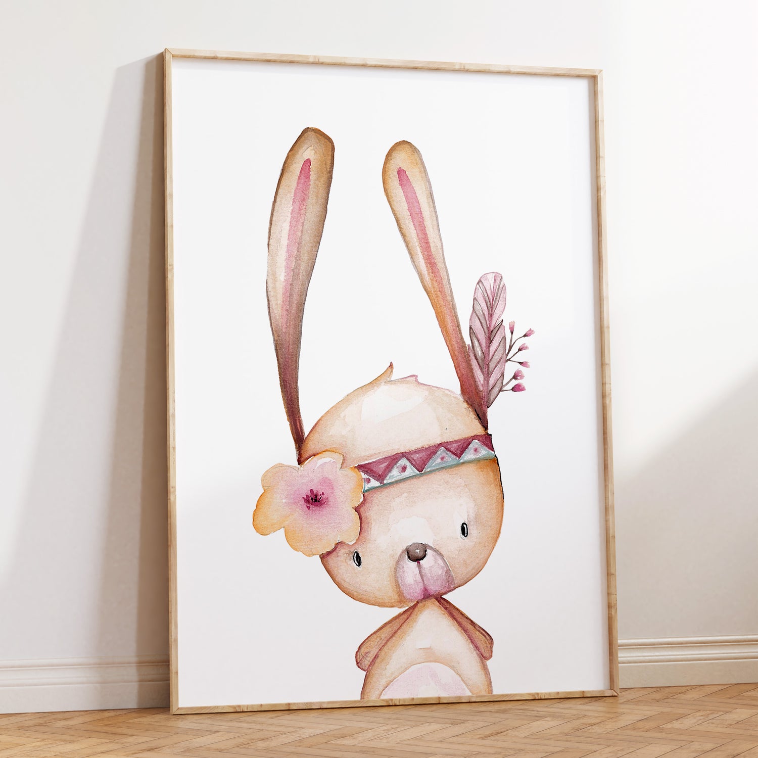 Woodland Bunny Print