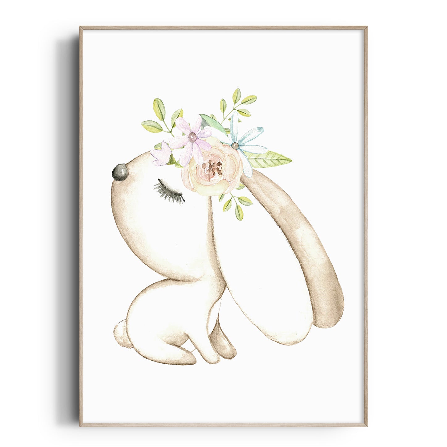 Woodland Bunny Print
