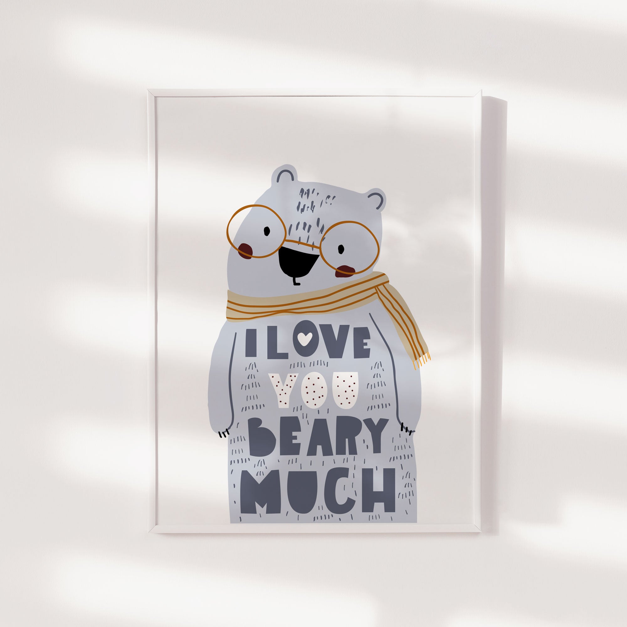 Woodland Bear Print