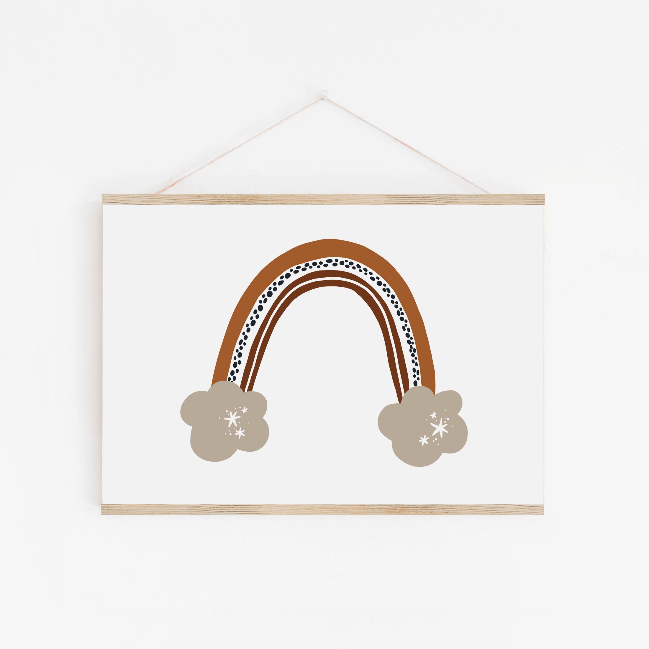 Rainbow Nursery Print