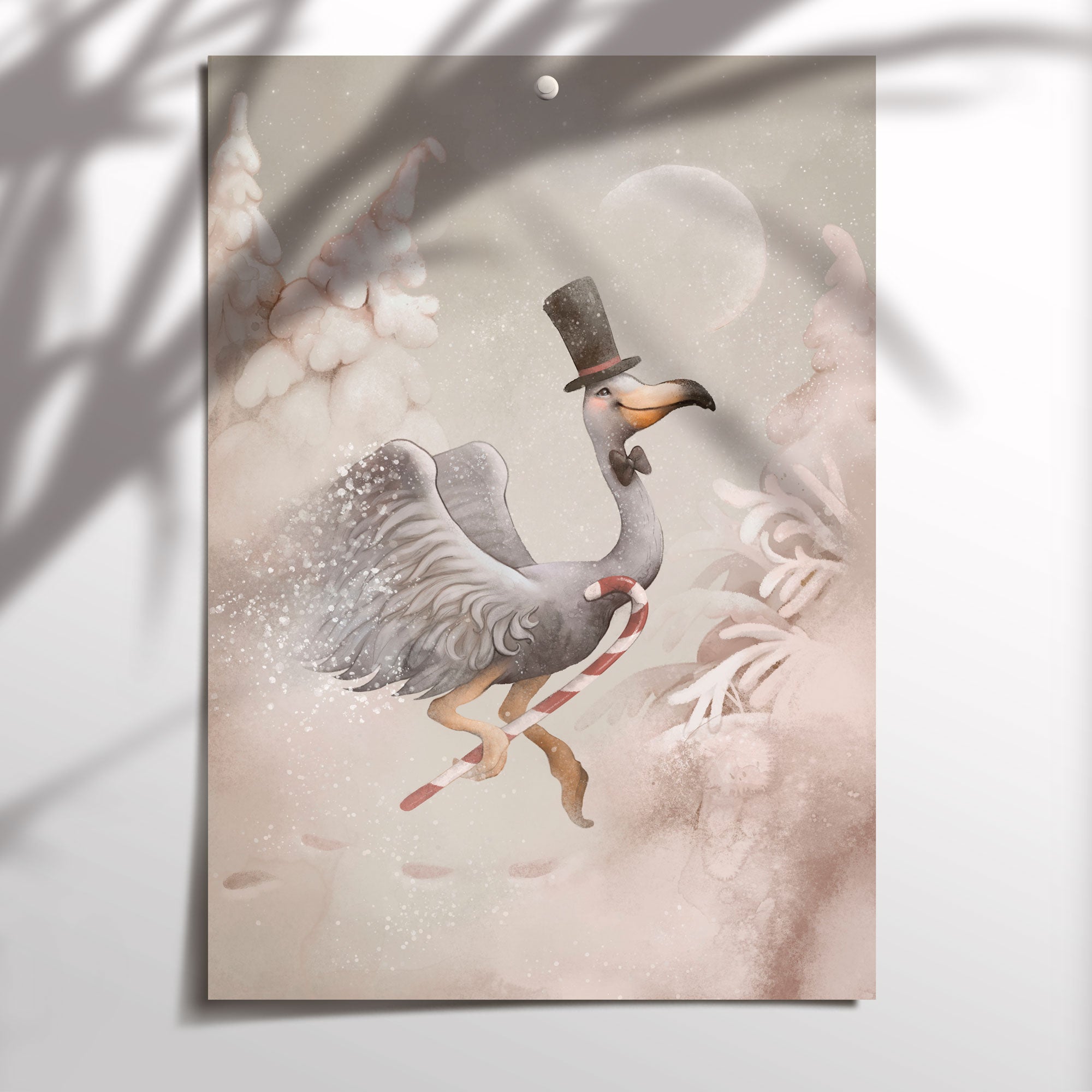Flamingo Nursery Print