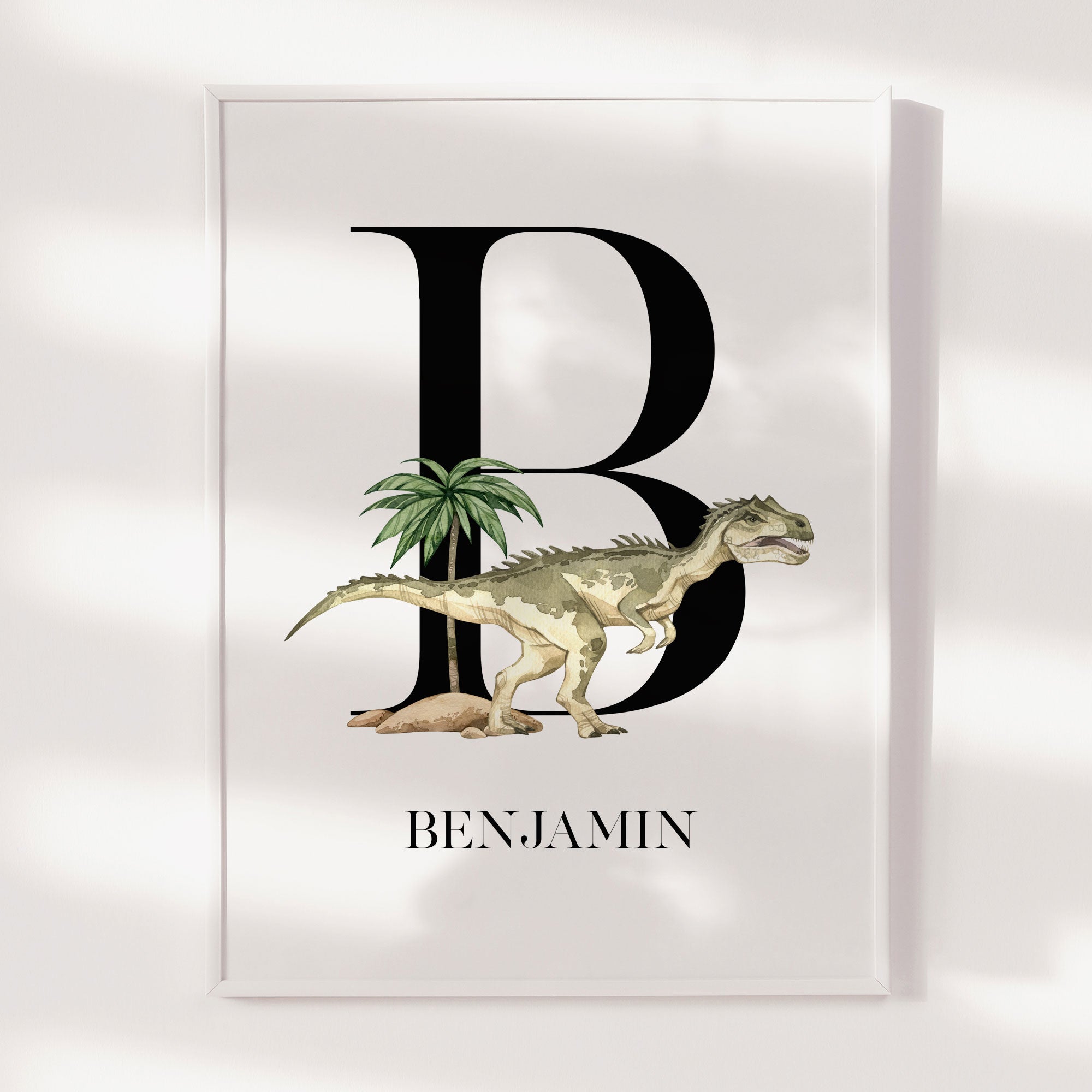 Allosaurus Name Print