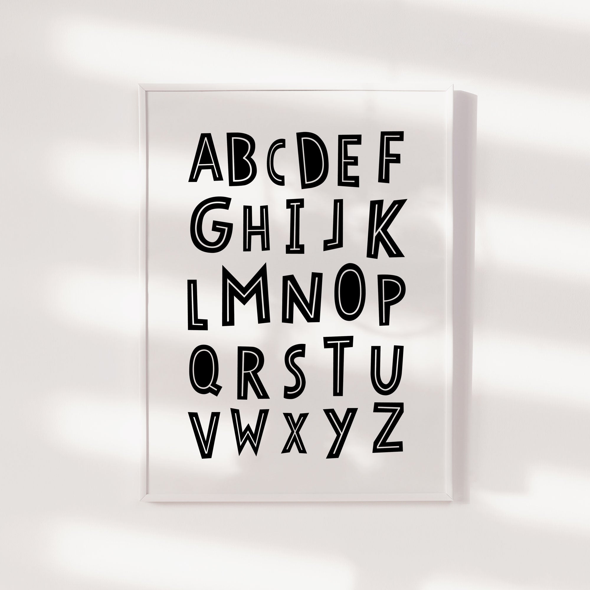 Alphabet Print