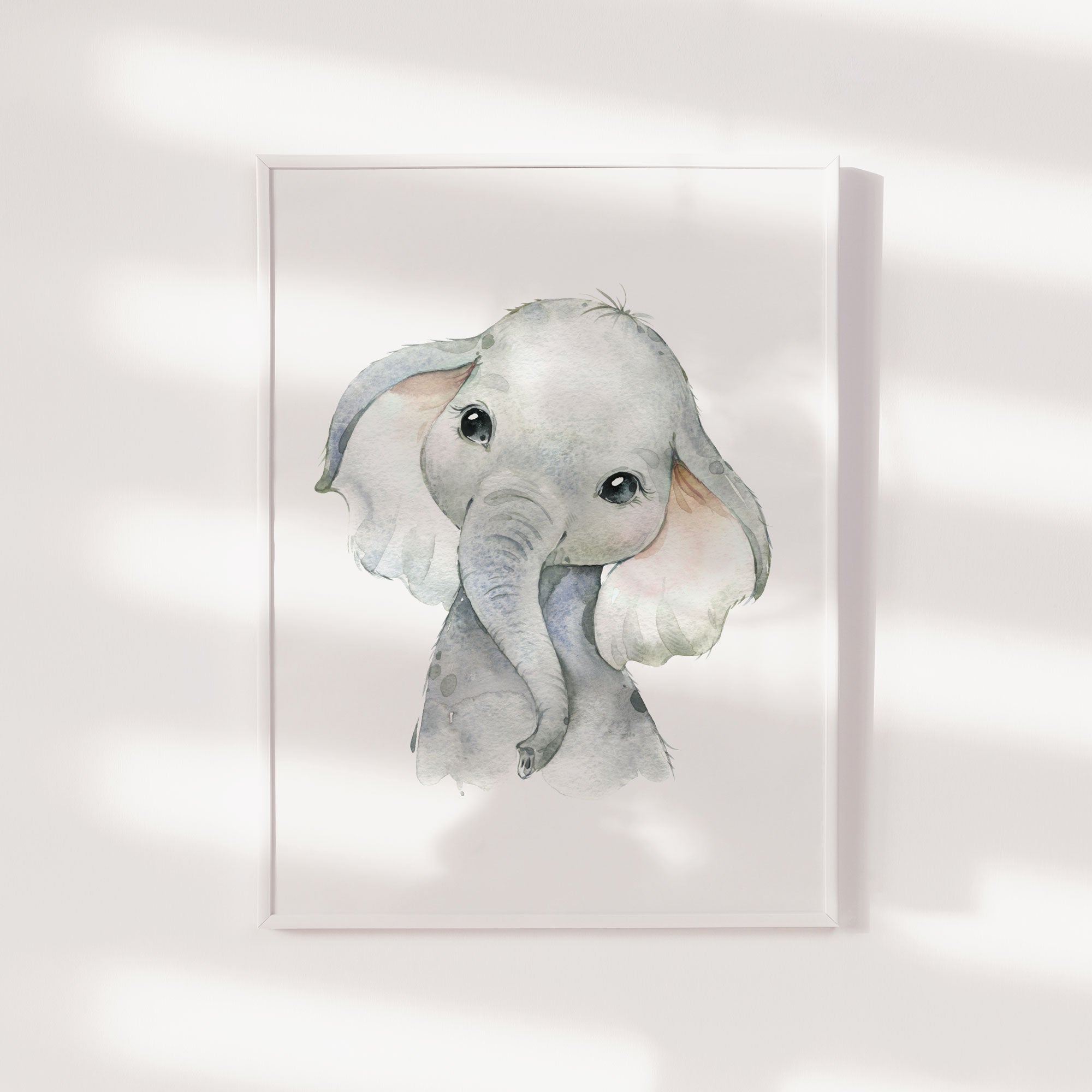 Baby Elephant Print