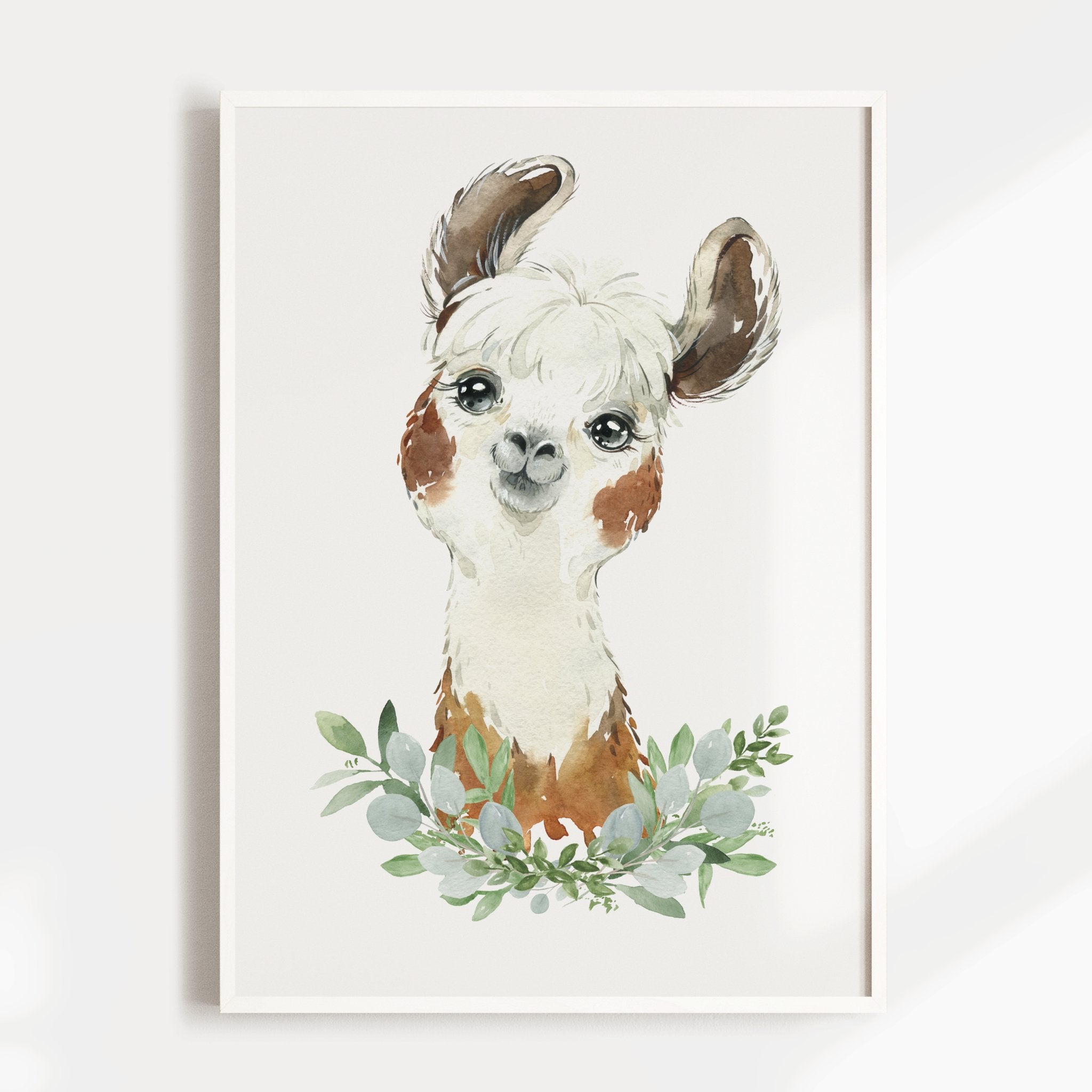 Baby Llama Print